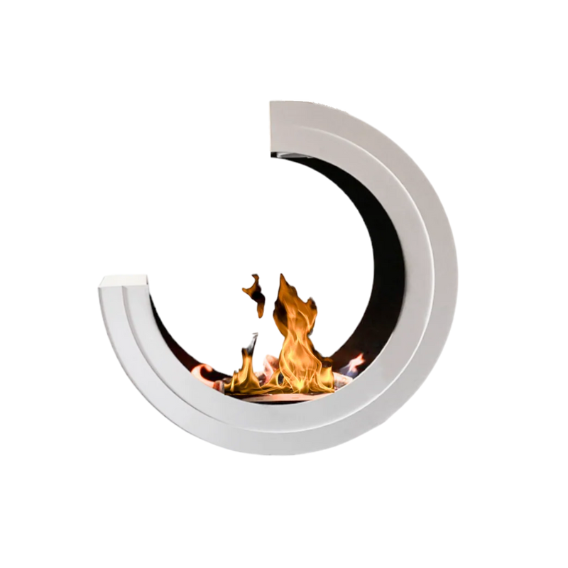 Erta 3/4 W Bio Ethanol Vrijstaand Haard D80 cm