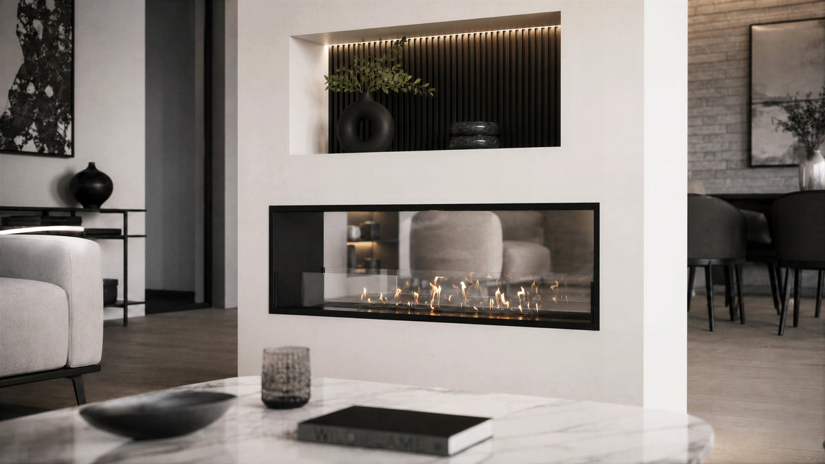 Fame Bio Ethanol Doorkijkhaard 120 cm