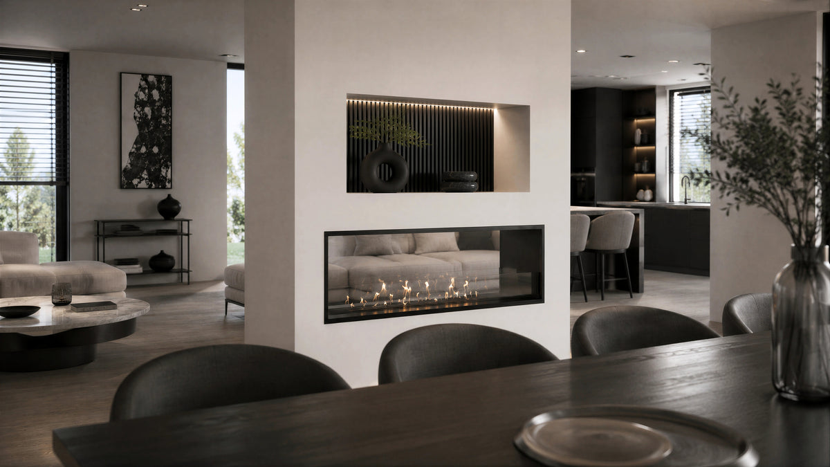 Fame Bio Ethanol Doorkijkhaard 120 cm