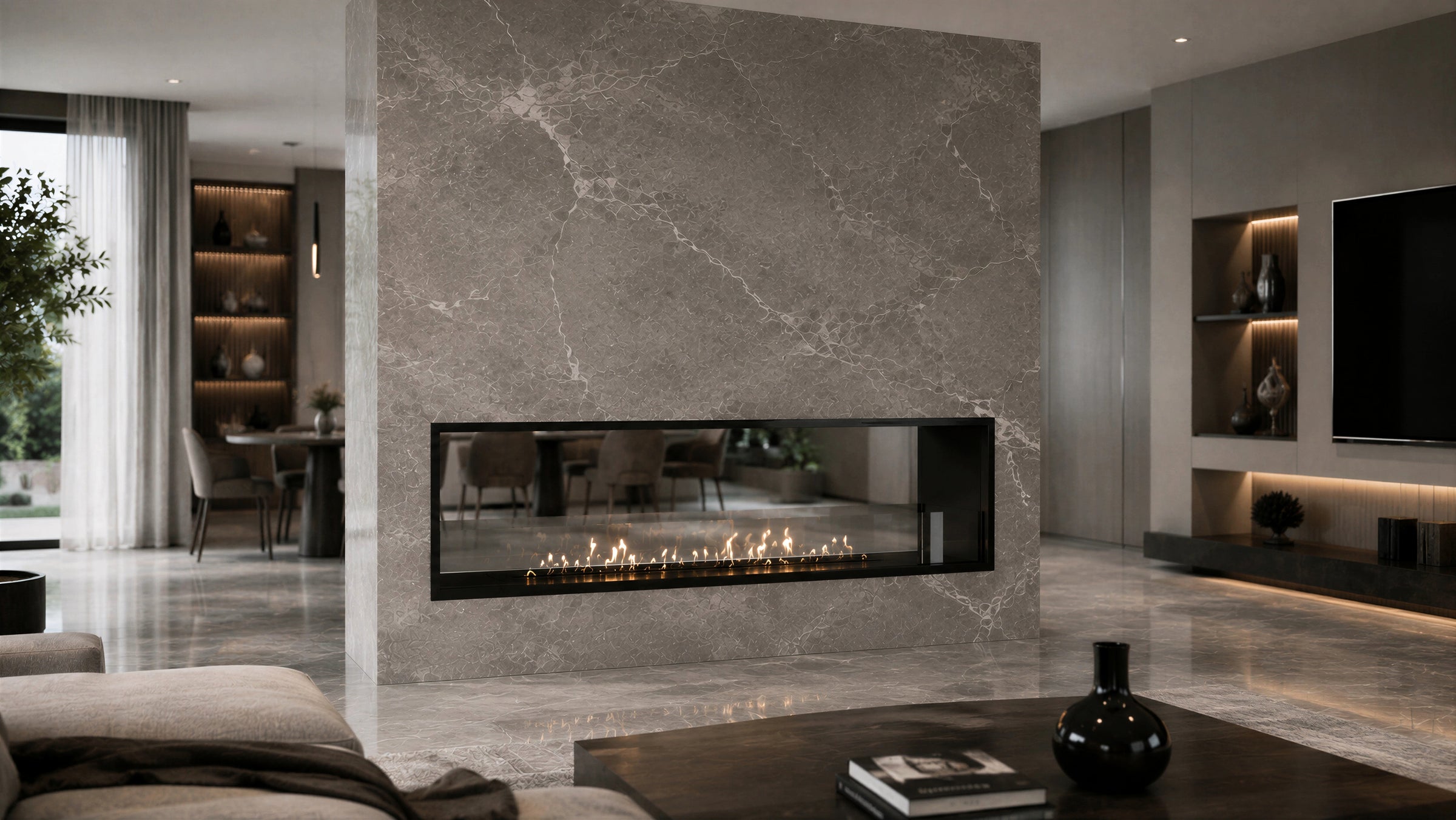 Fame Bio Ethanol Doorkijkhaard 140 cm
