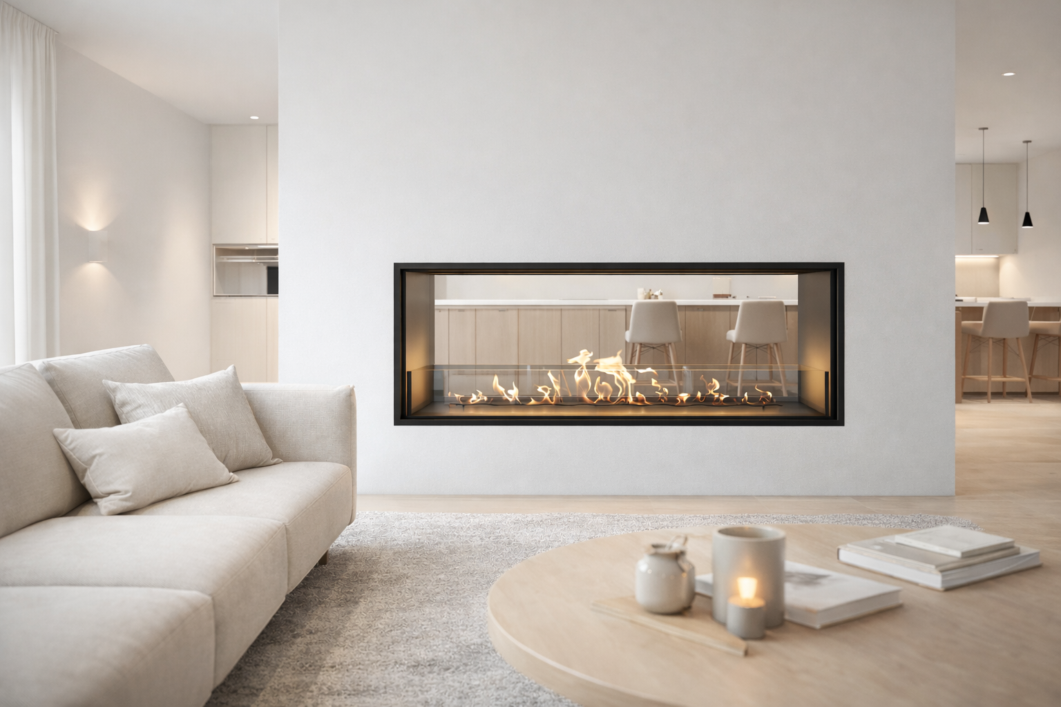 Fame Bio Ethanol Doorkijkhaard 150 cm