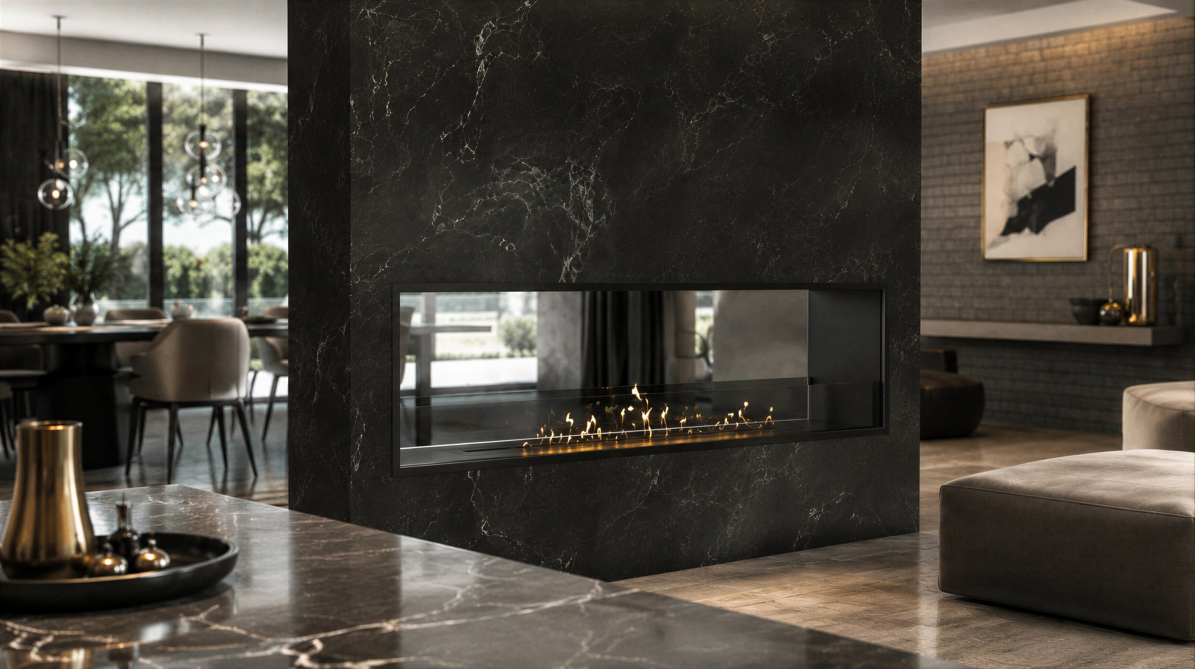 Fame Bio Ethanol Doorkijkhaard 150 cm