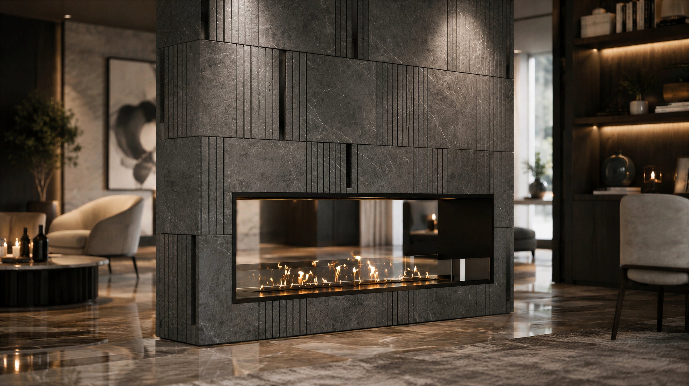 Fame Bio Ethanol Doorkijkhaard 200 cm