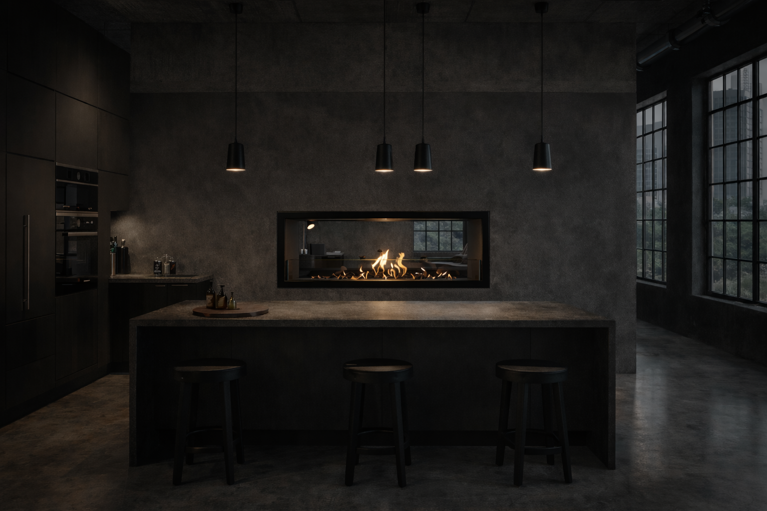 Fame Bio Ethanol Doorkijkhaard 80 cm