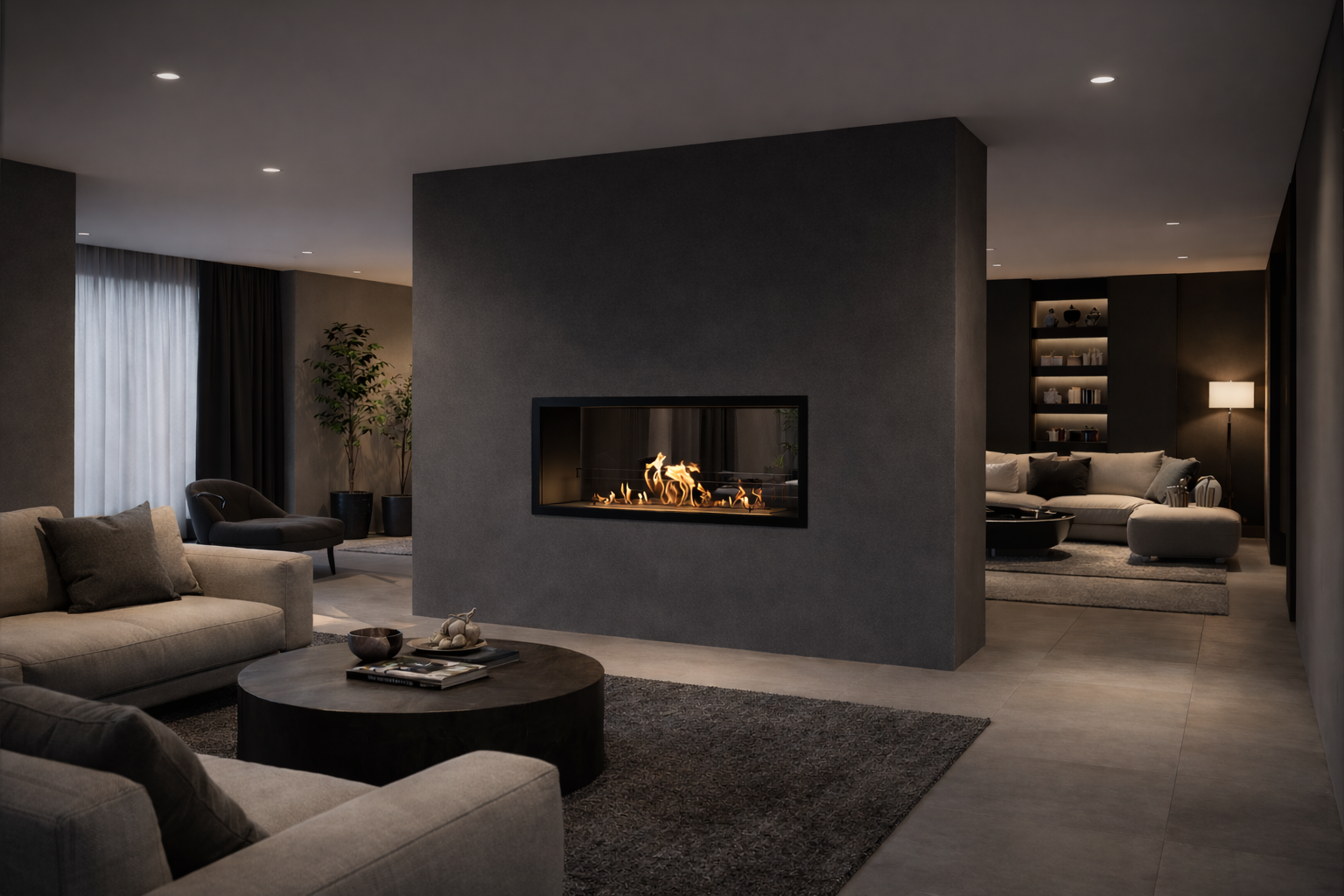 Fame Bio Ethanol Doorkijkhaard 90 cm