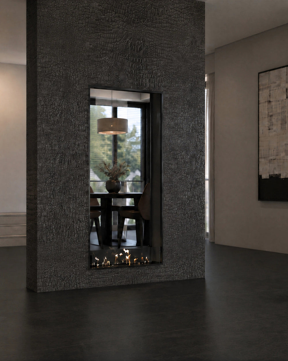 Fame vertical laag glas
