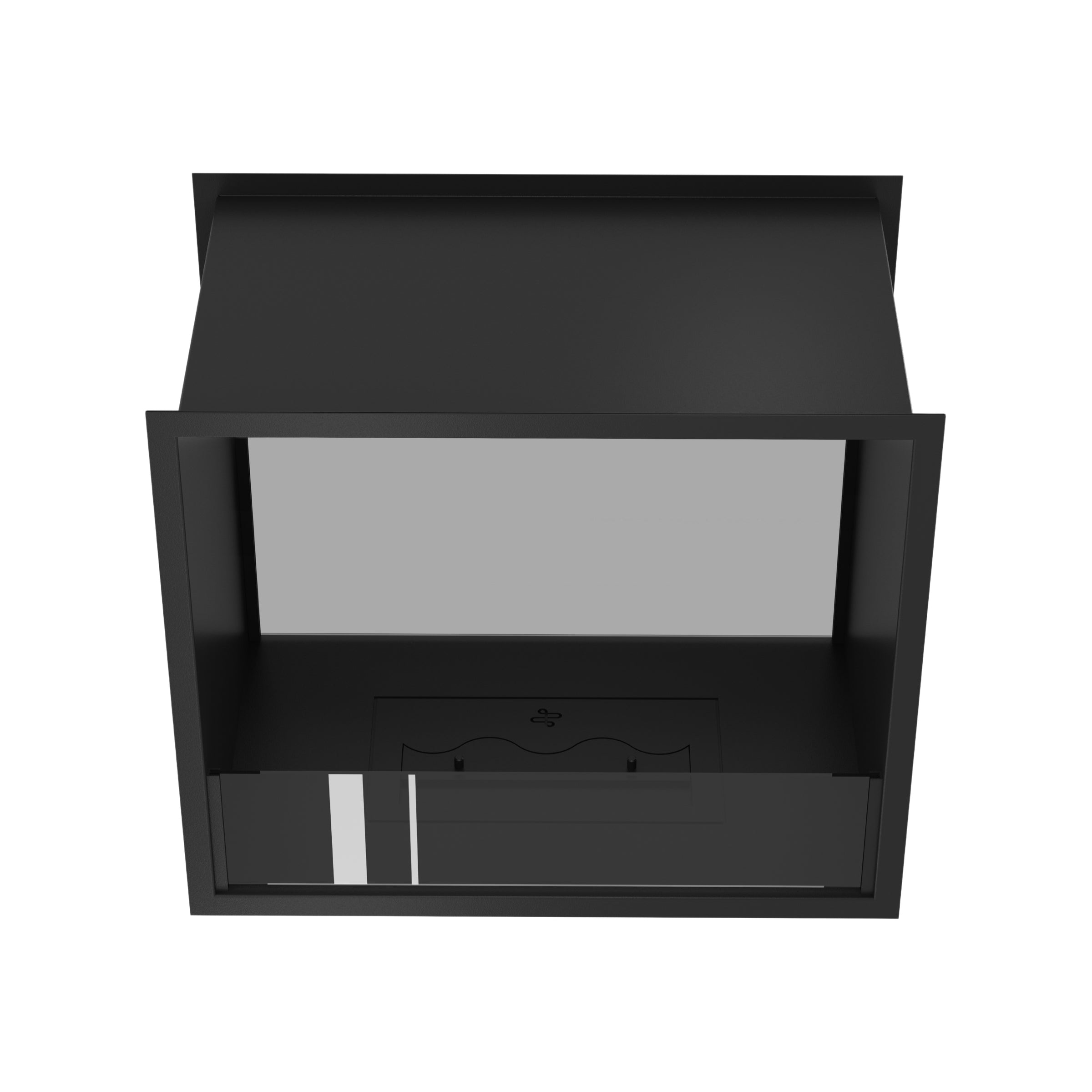 Fame Doorkijkhaard Enkel Volle Glas 60 cm