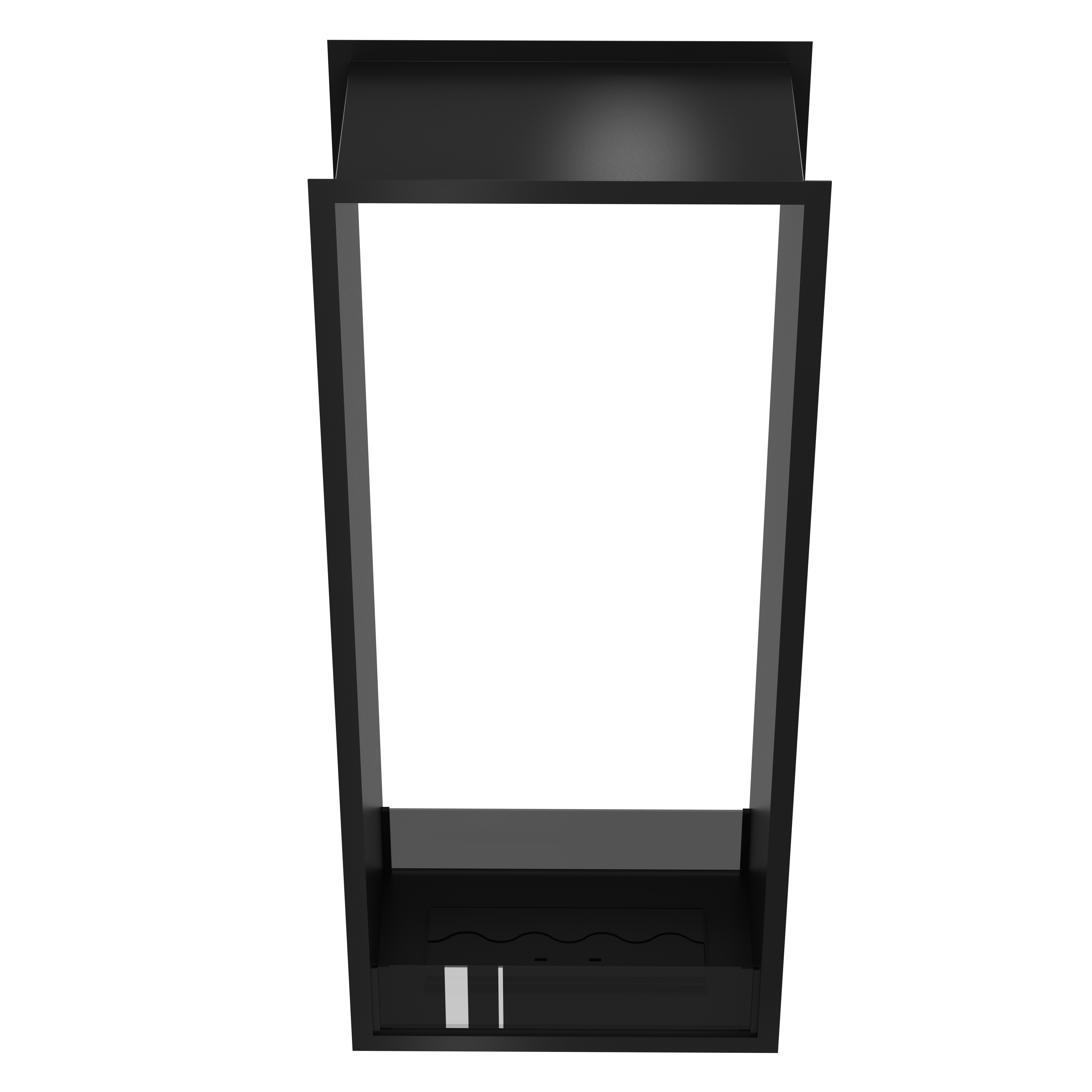 Fame Vertical Bio Ethanol Doorkijkhaard 60 x 180 cm