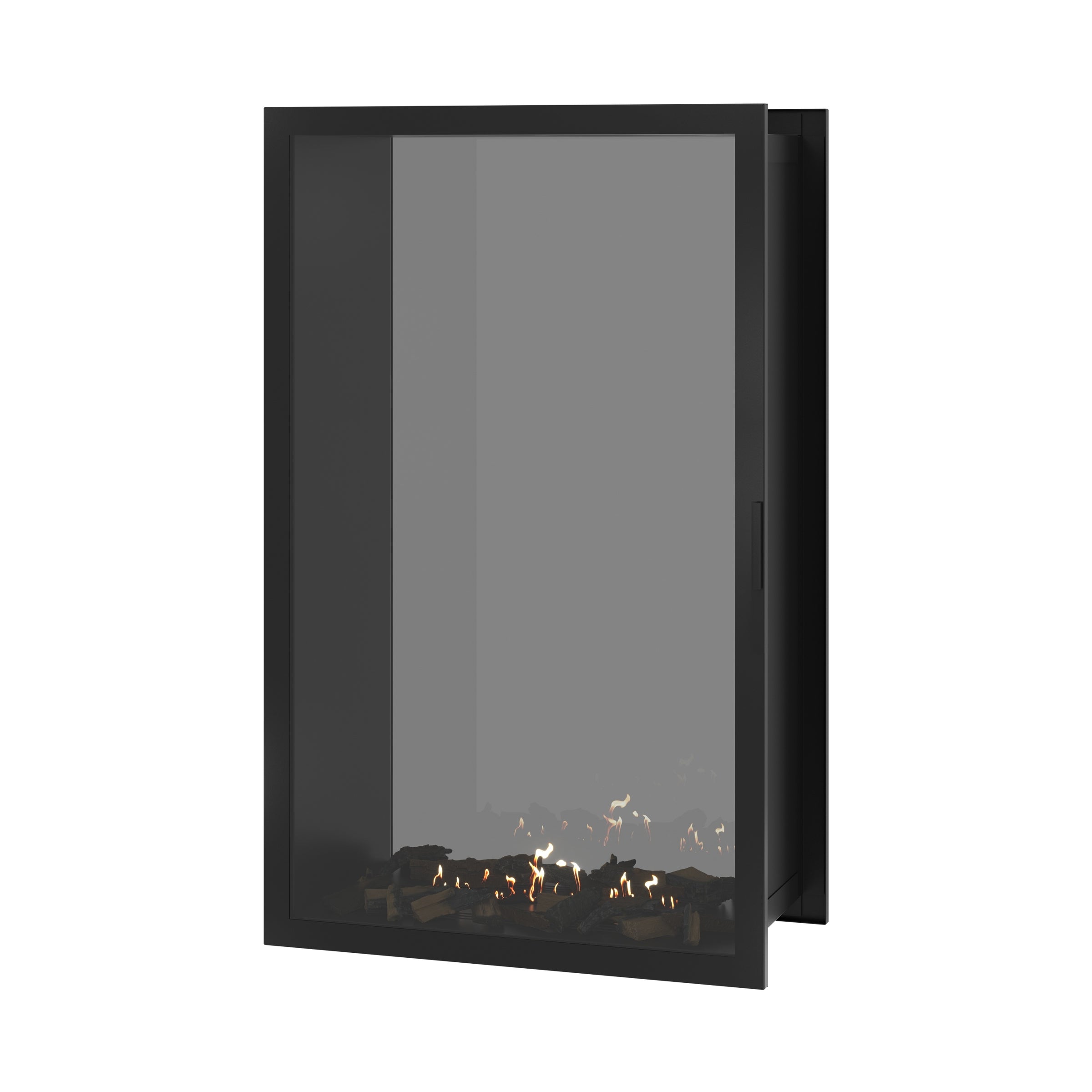 Fame Vertical Doorkijkhaard Met Volle Glas 100 x 140 cm