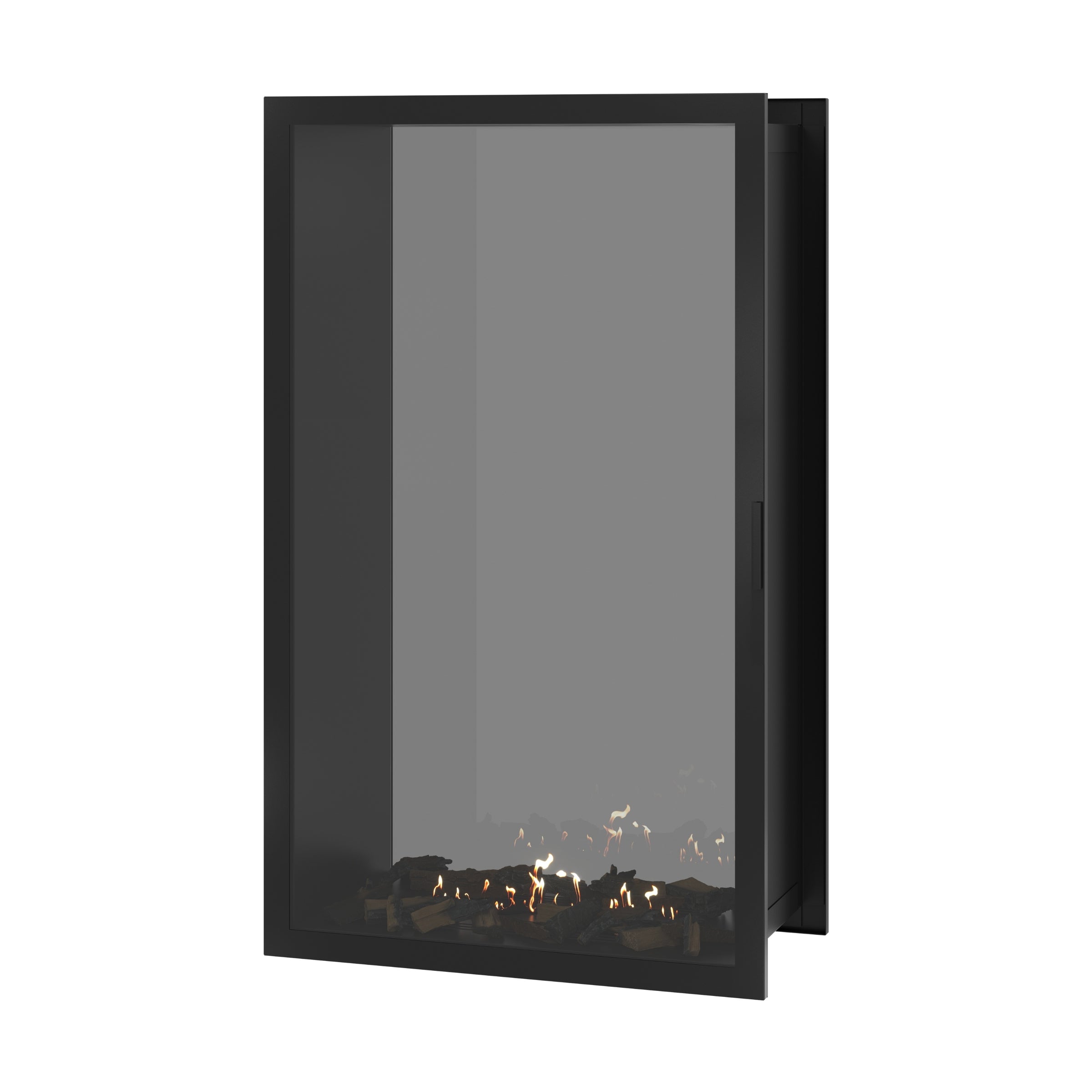 Fame Vertical Doorkijkhaard Met Volle Glas 100 x 160 cm
