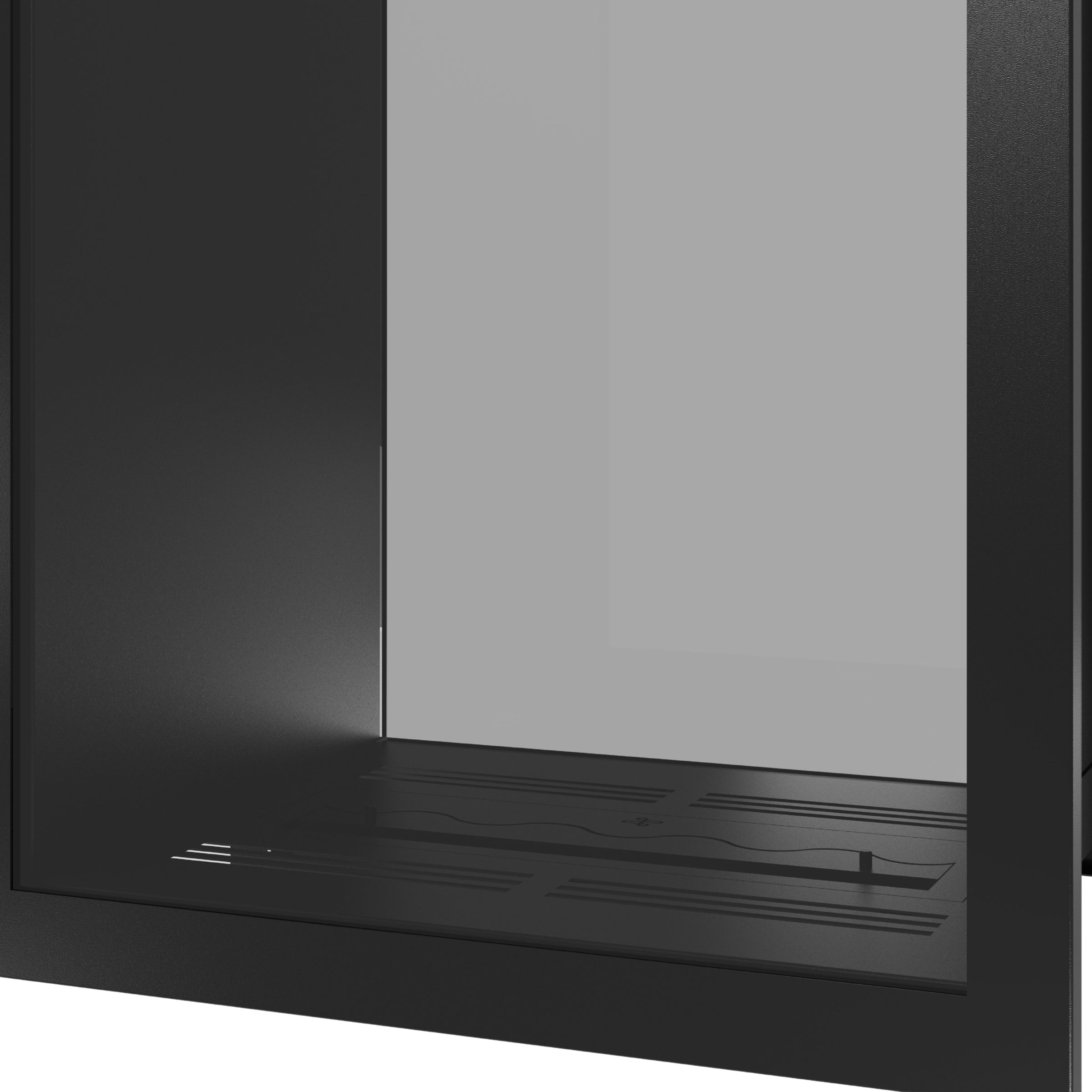Fame Vertical Doorkijkhaard Met Volle Glas 70 x 100 cm