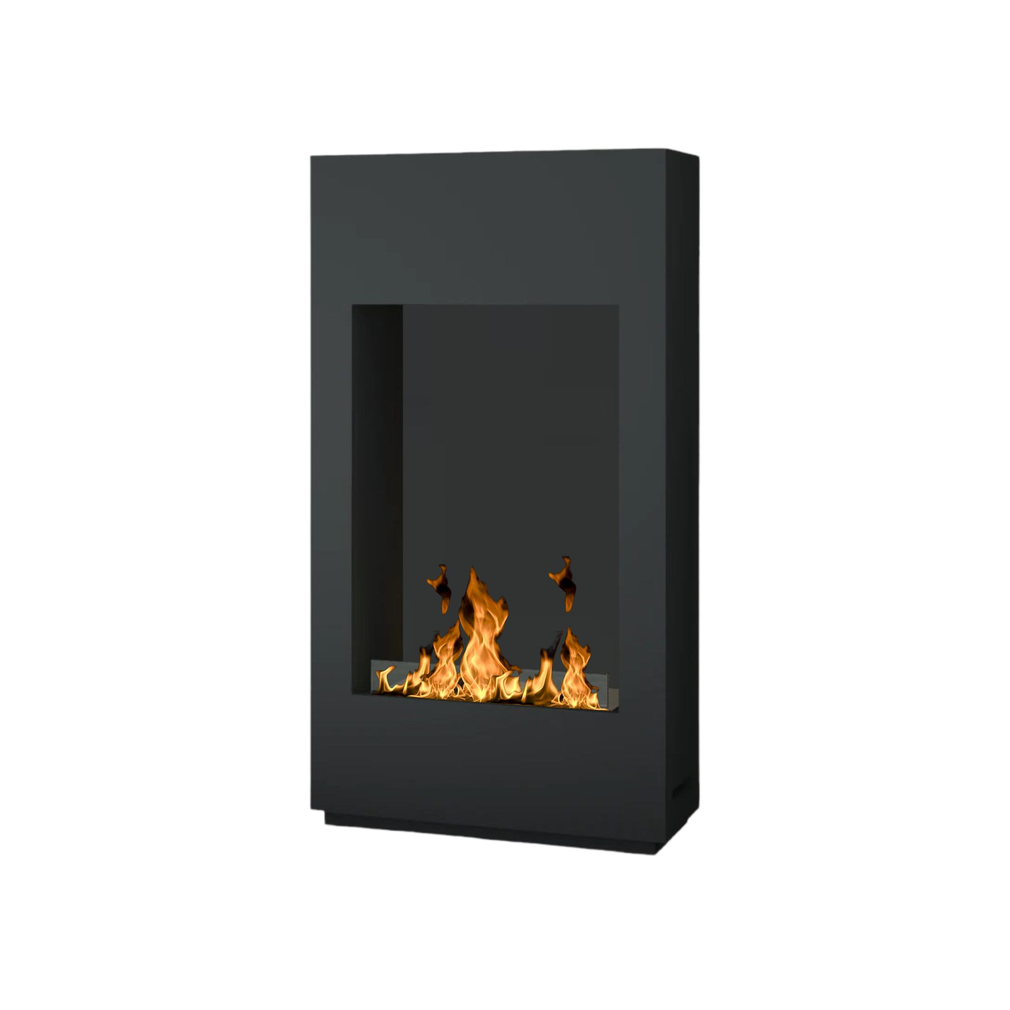 Flame Z Bio Ethanol Vrijstaand Haard H113 cm