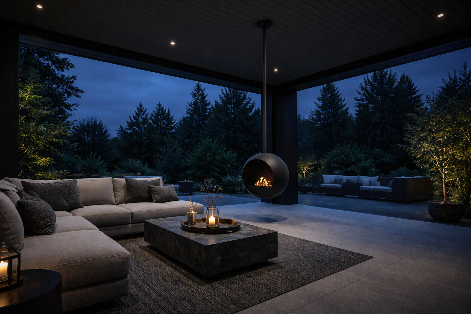 Glammos Bio Ethanol Plafondhaard D50 cm