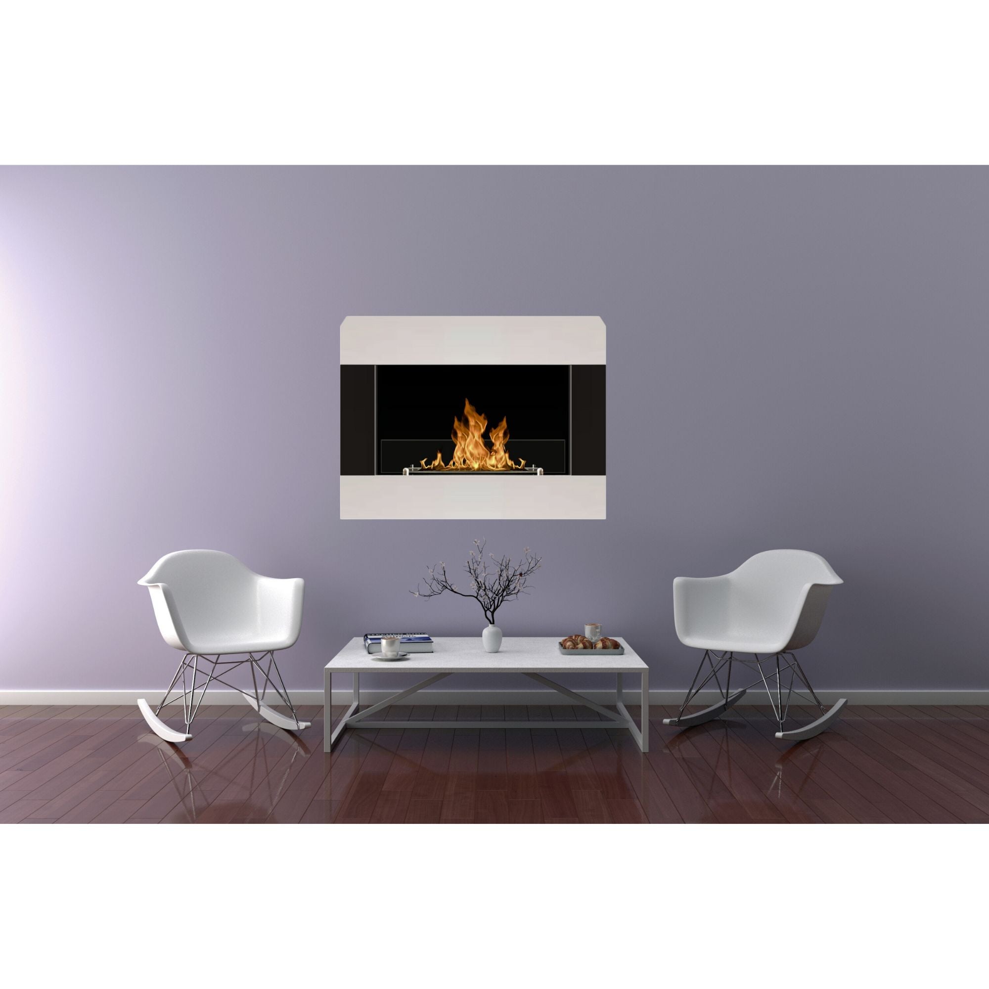 Glamvuur Bio-Ethanol Wandhaard 82 cm