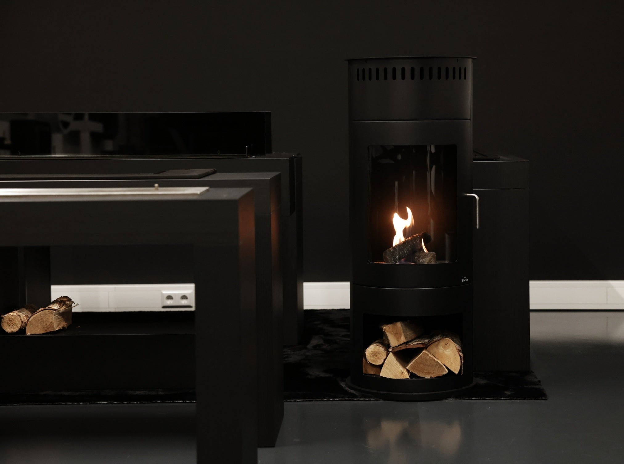 Habe Bio Ethanol Freestanding Stove Fireplace