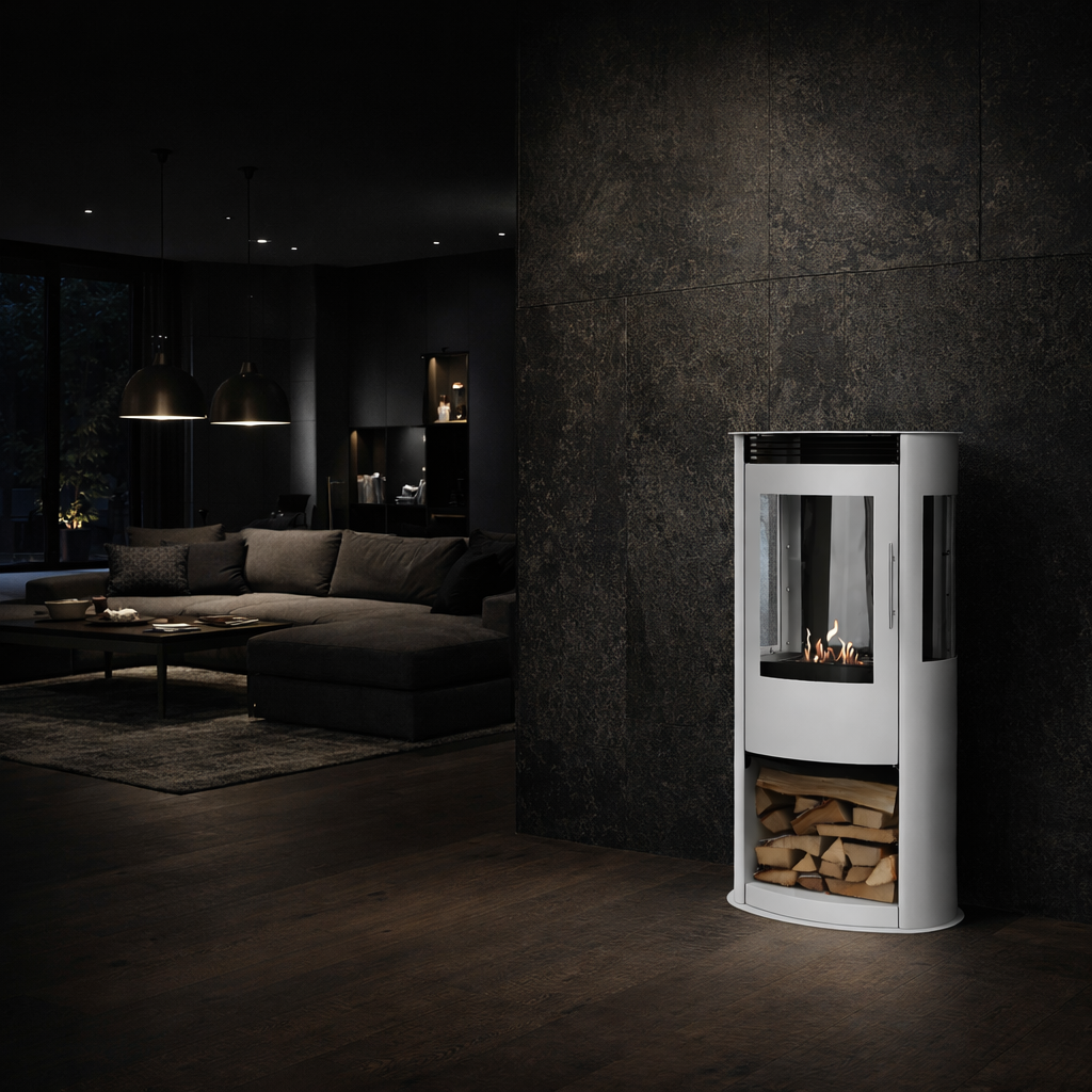 Habe W Bio Ethanol Vrijstaand Haard H100 cm