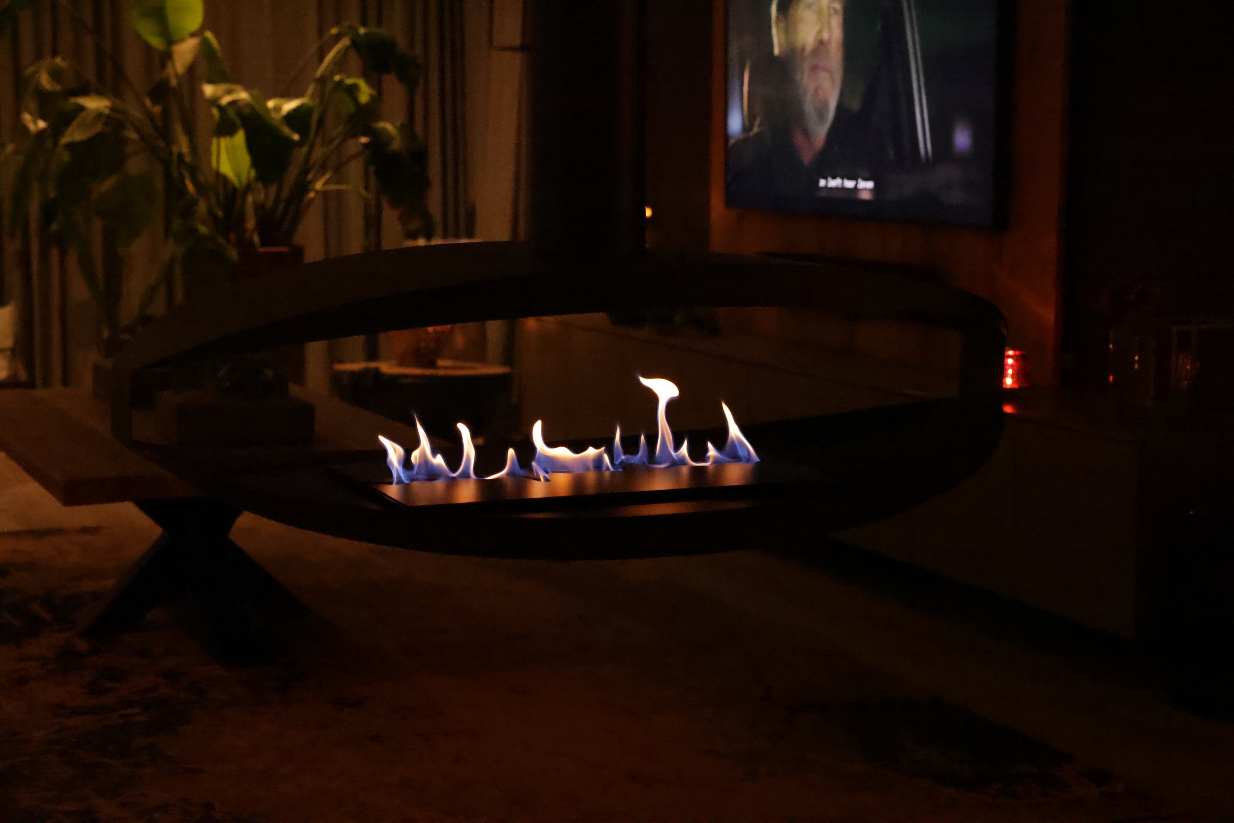 Hamo Bio-Ethanol Ceiling Fireplace 120 CM 