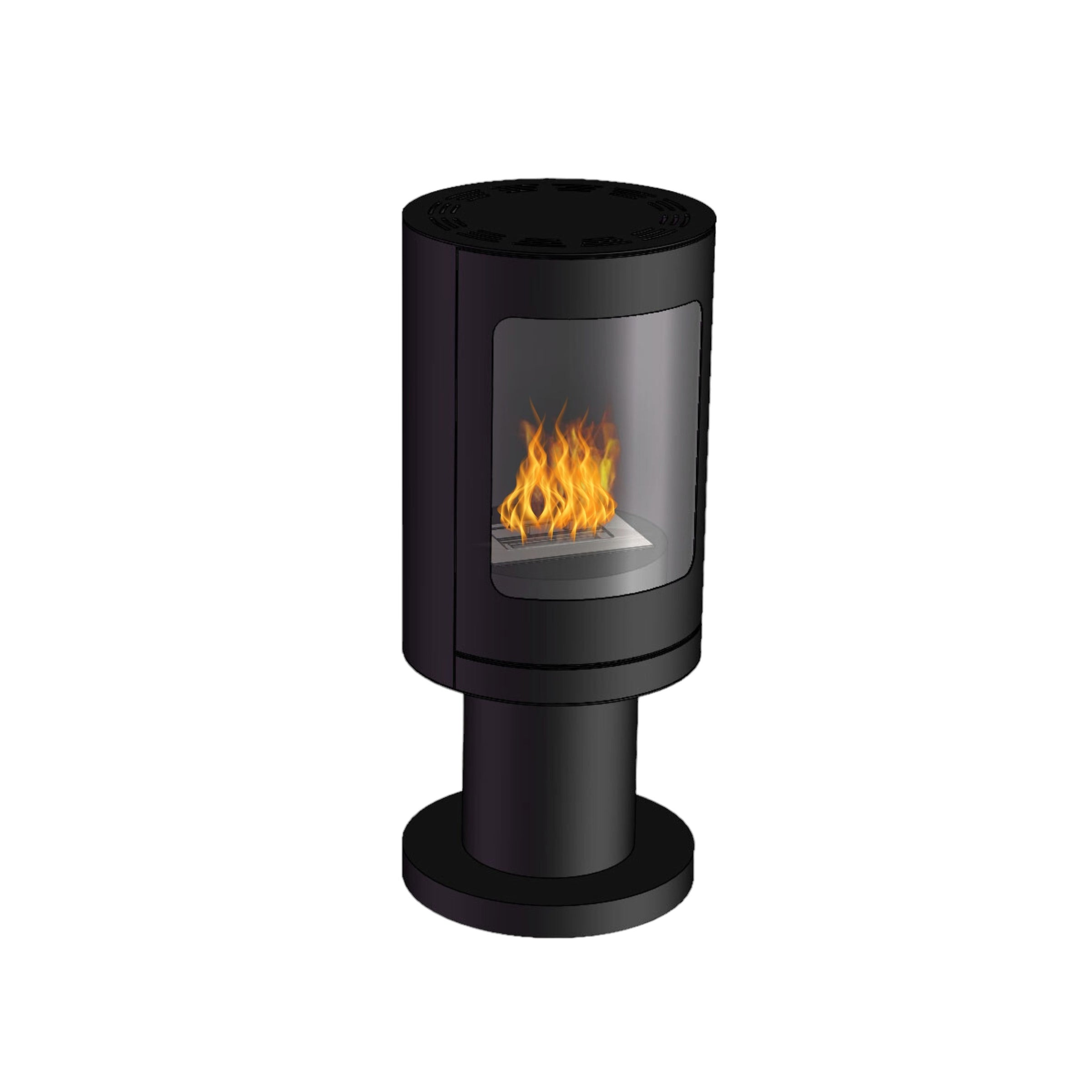 Hera Bio Ethanol Vrijstaand Kachel H98 cm ( Showroom Model )