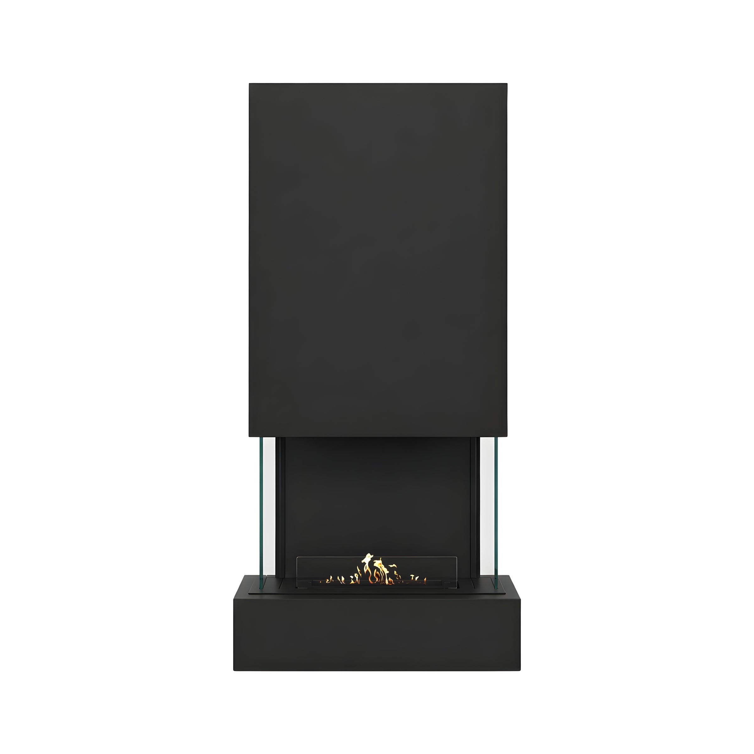Holly Bio Ethanol Wandhaard Zwart H180 cm
