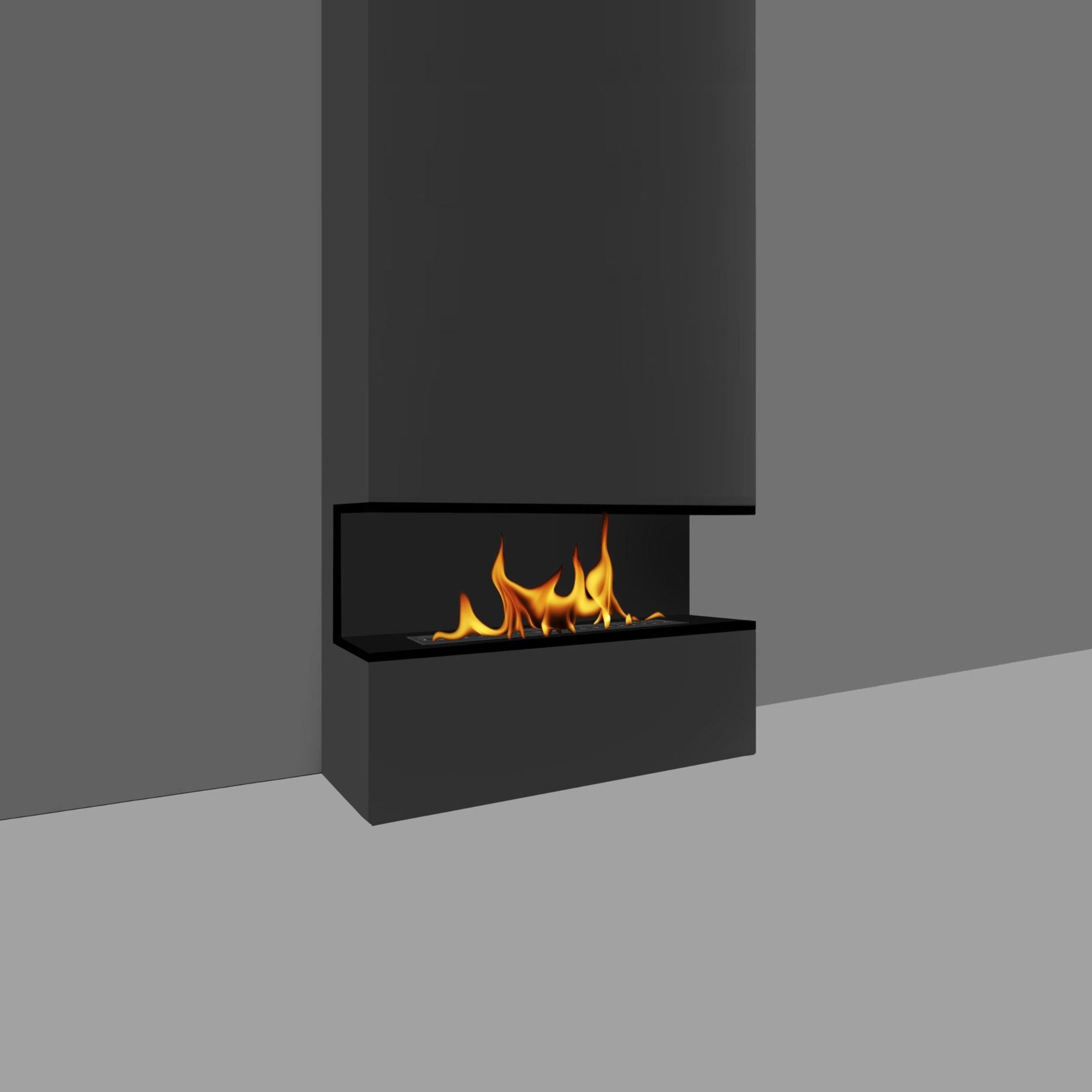 Izala Design Built-in Fireplace 110 CM