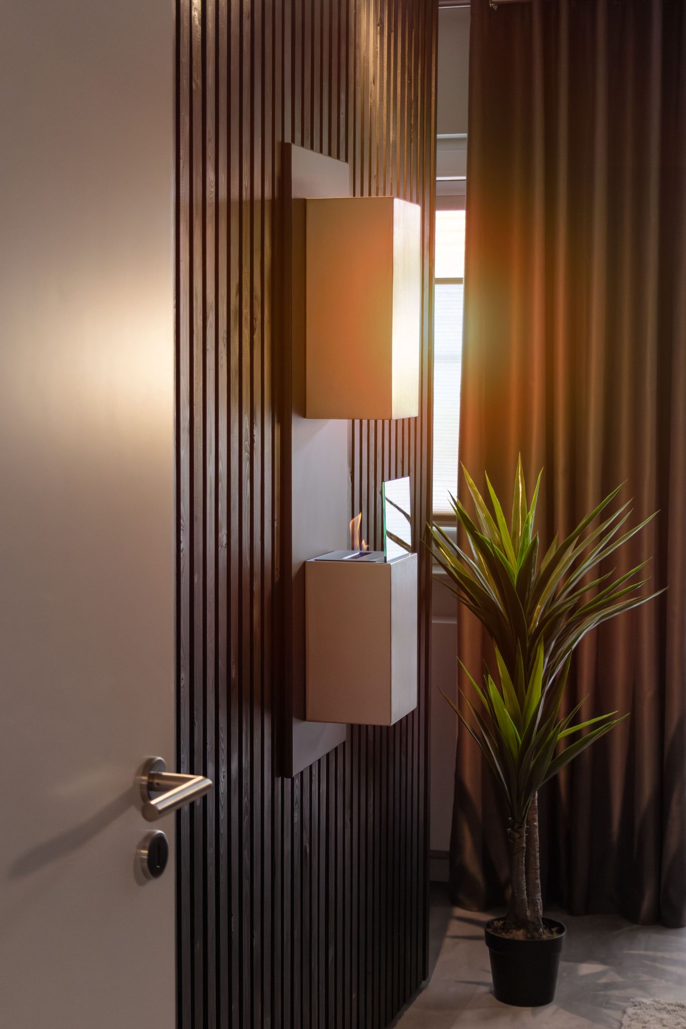 Katur Bio Ethanol Wandhaard H114 cm