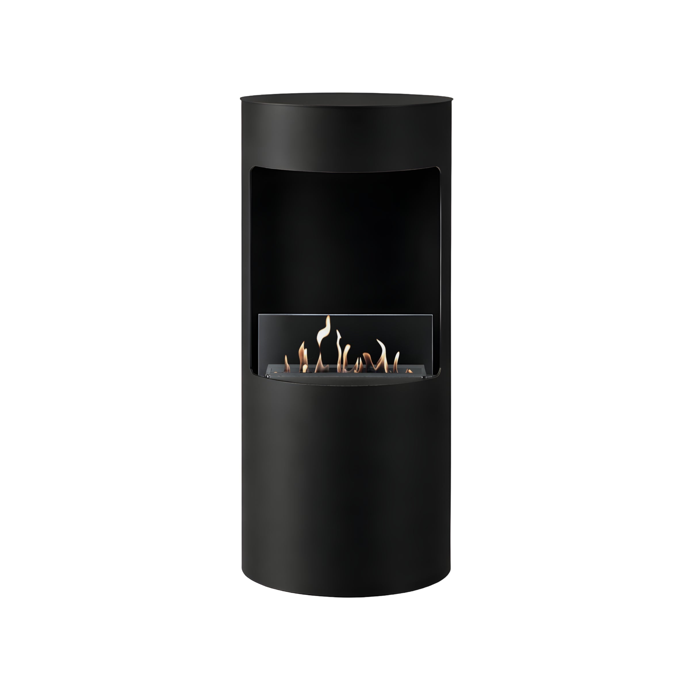 Lomanian Zwart Bio Ethanol Vrijstaand Haard H95 cm
