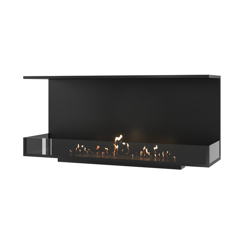 Made Driezijdig Inbouwhaard 130 cm