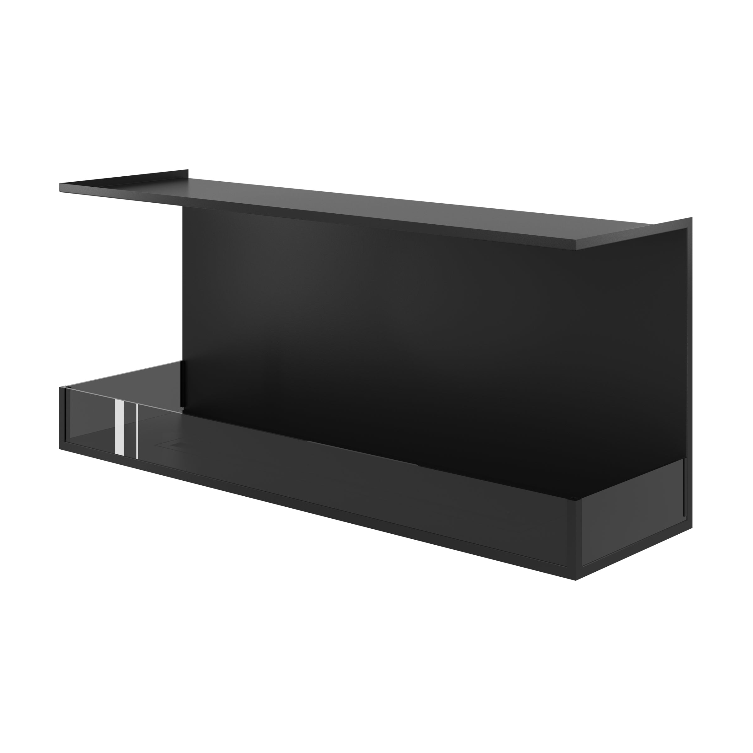Made Driezijdig Inbouwhaard 140 cm
