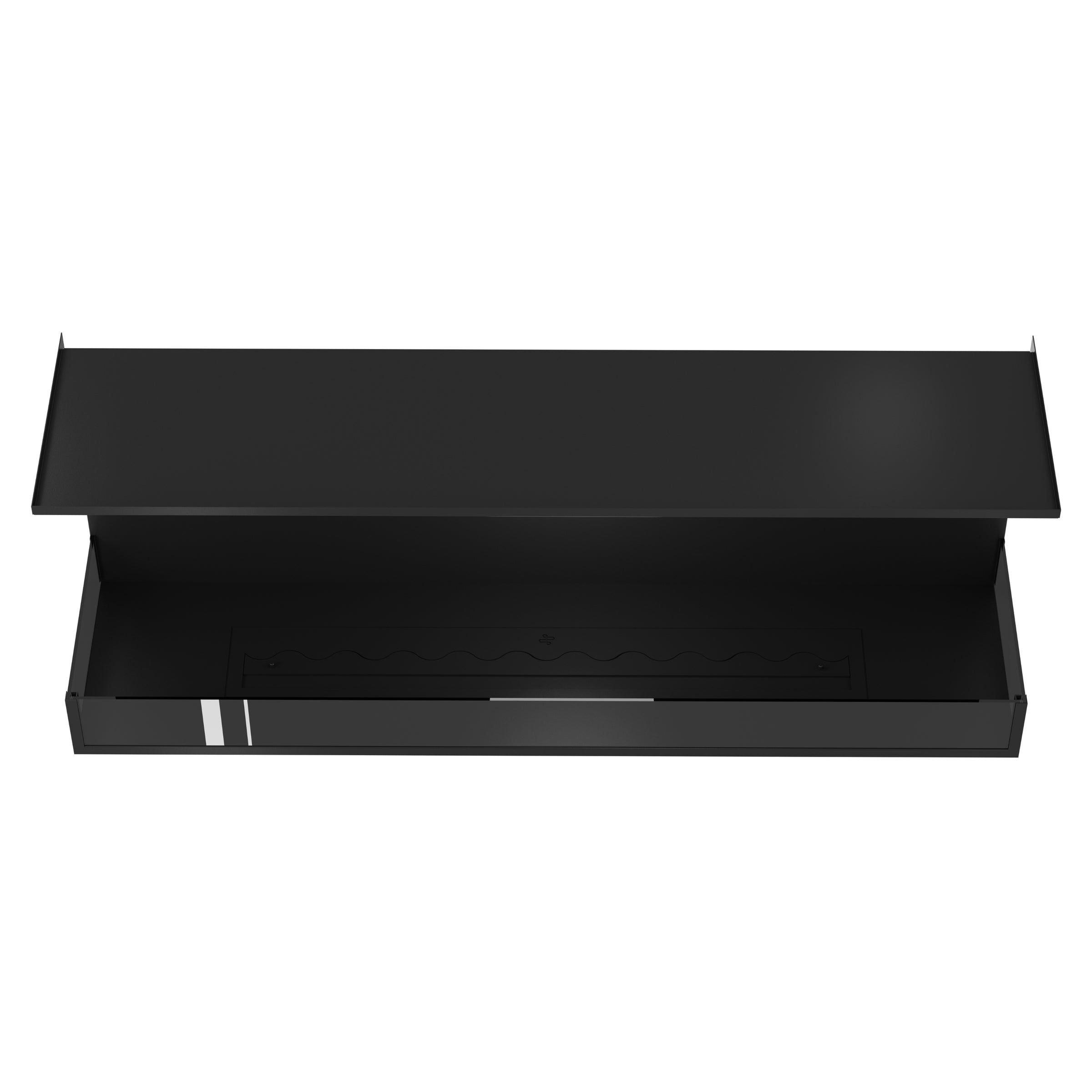 Made Driezijdig Inbouwhaard 160 cm