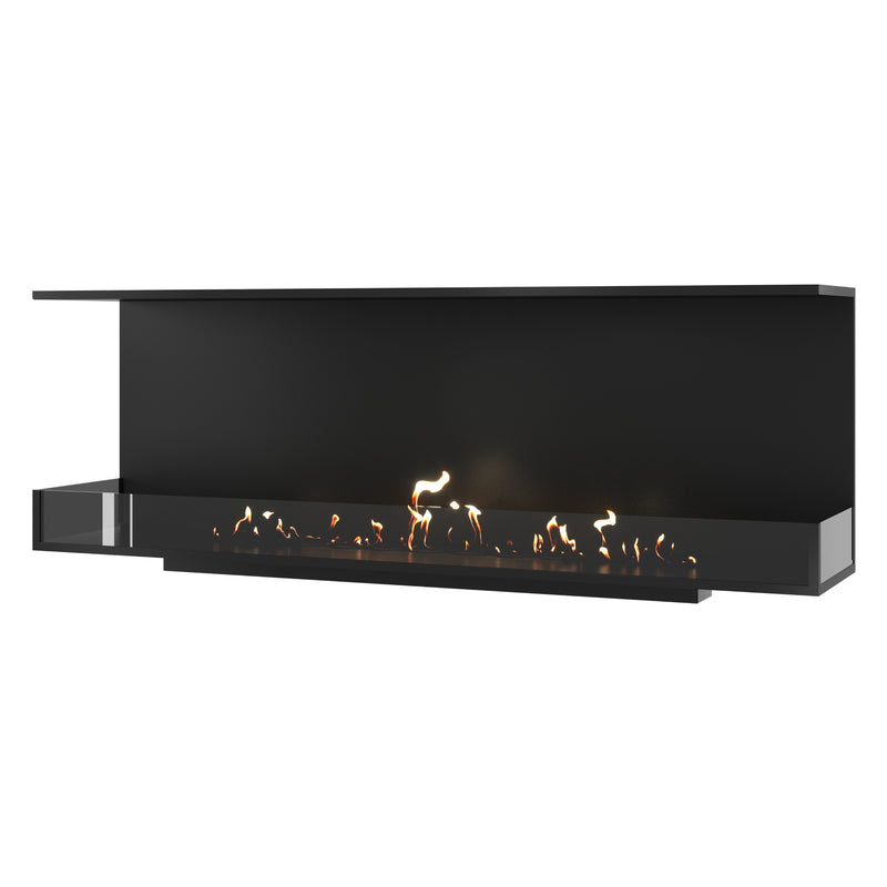 Made Driezijdig Inbouwhaard 170 cm
