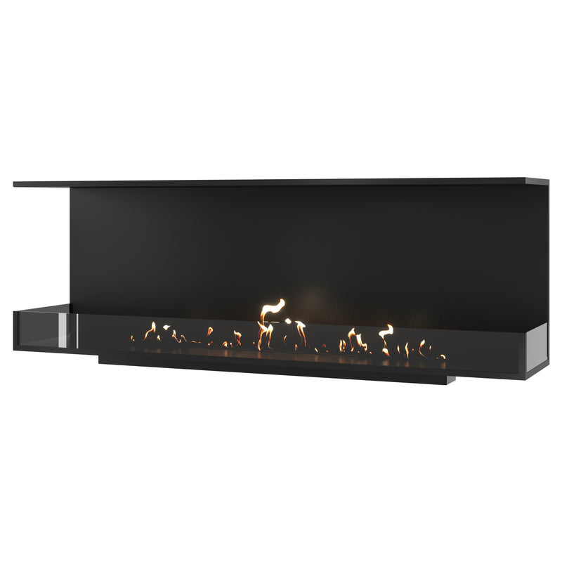 Made Driezijdig Inbouwhaard 180 cm