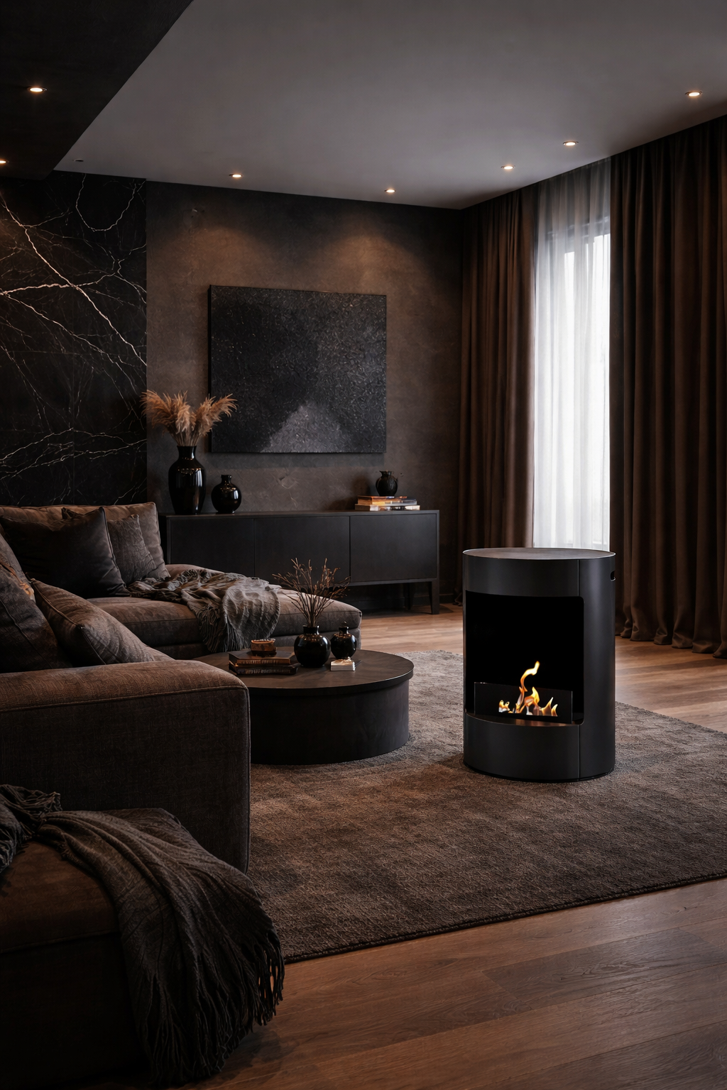 Madira Bio Ethanol Vrijstaand Haard H65 cm