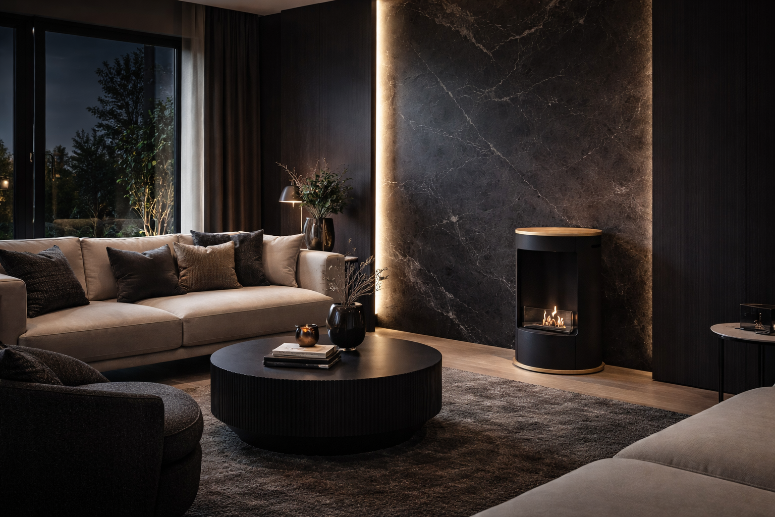 Madira Bio Ethanol Vrijstaand Haard H74 cm