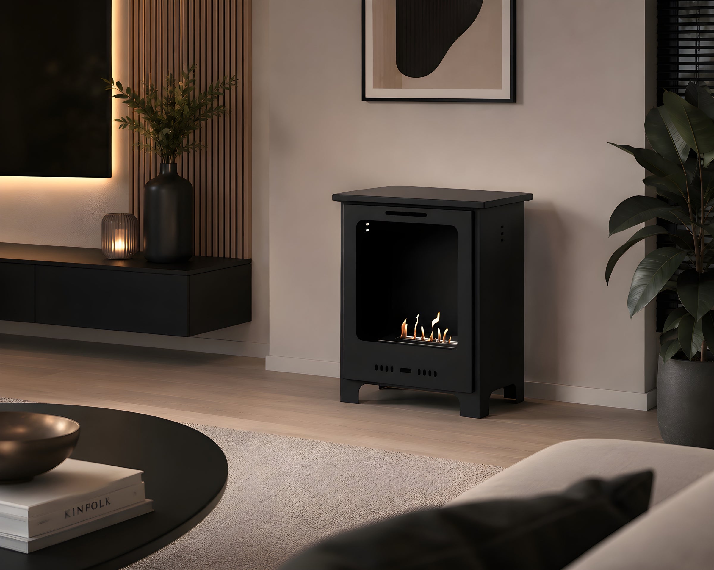 Mamo Bio-Ethanol Haard Vrijstaand H50 cm