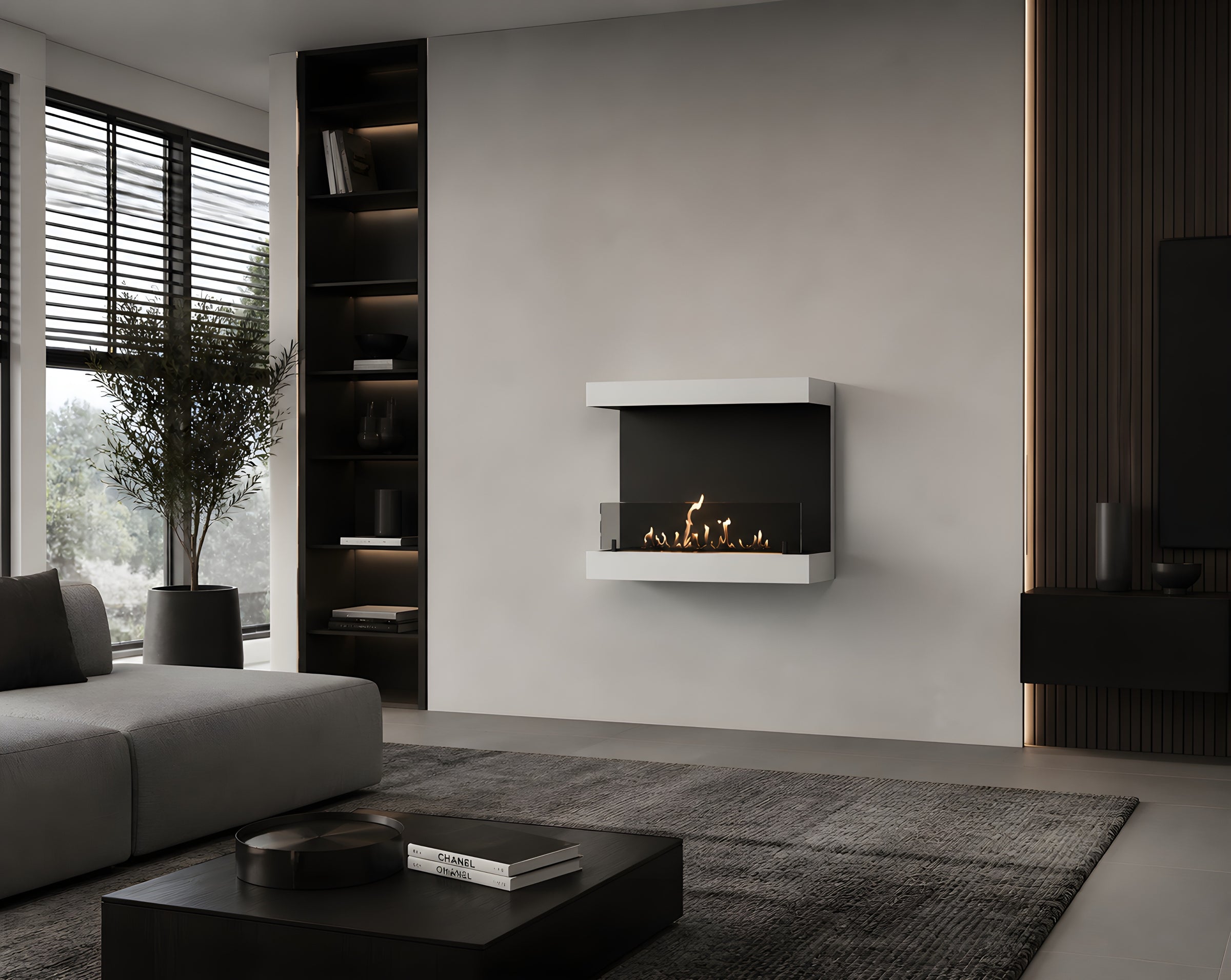 Manche Box Wandhaard Wit 80 cm
