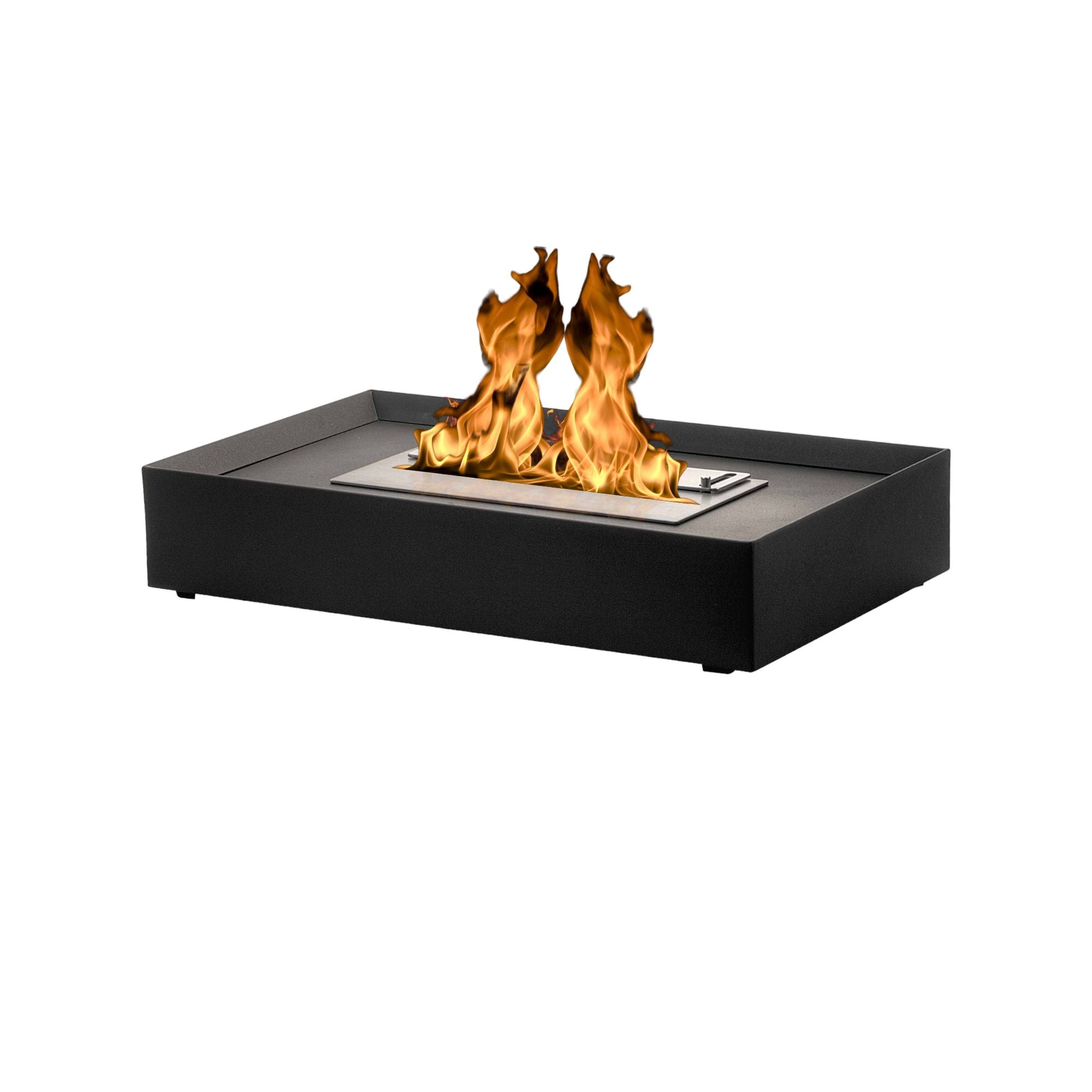 Marina Black Table Fireplace 56 cm