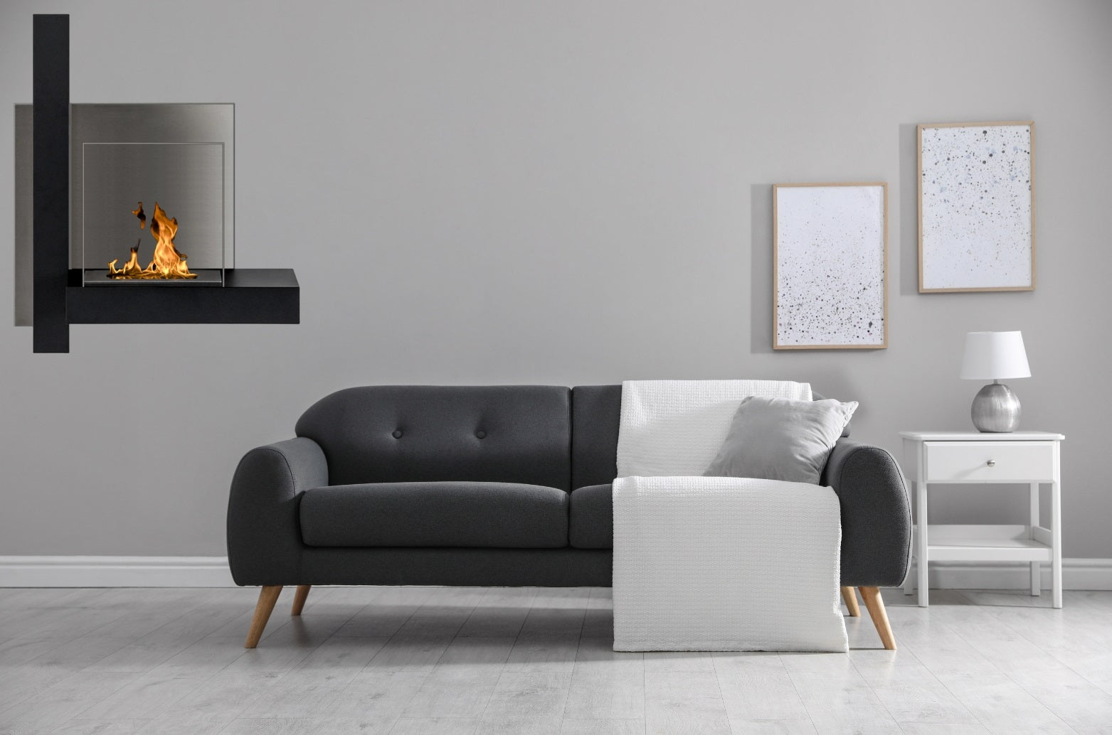 Mead Bio Ethanol Wandhaard H76 cm