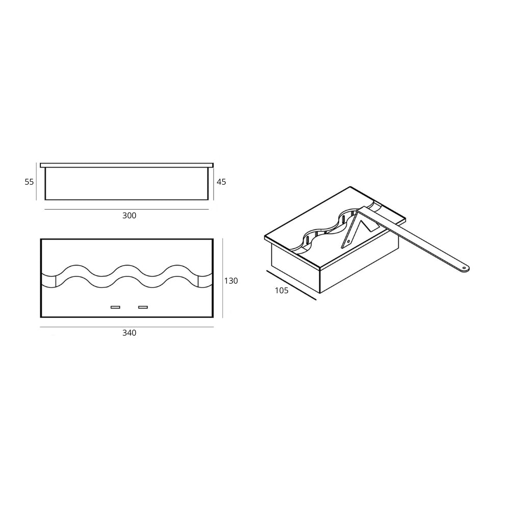 Solo Wave Brander 34 cm
