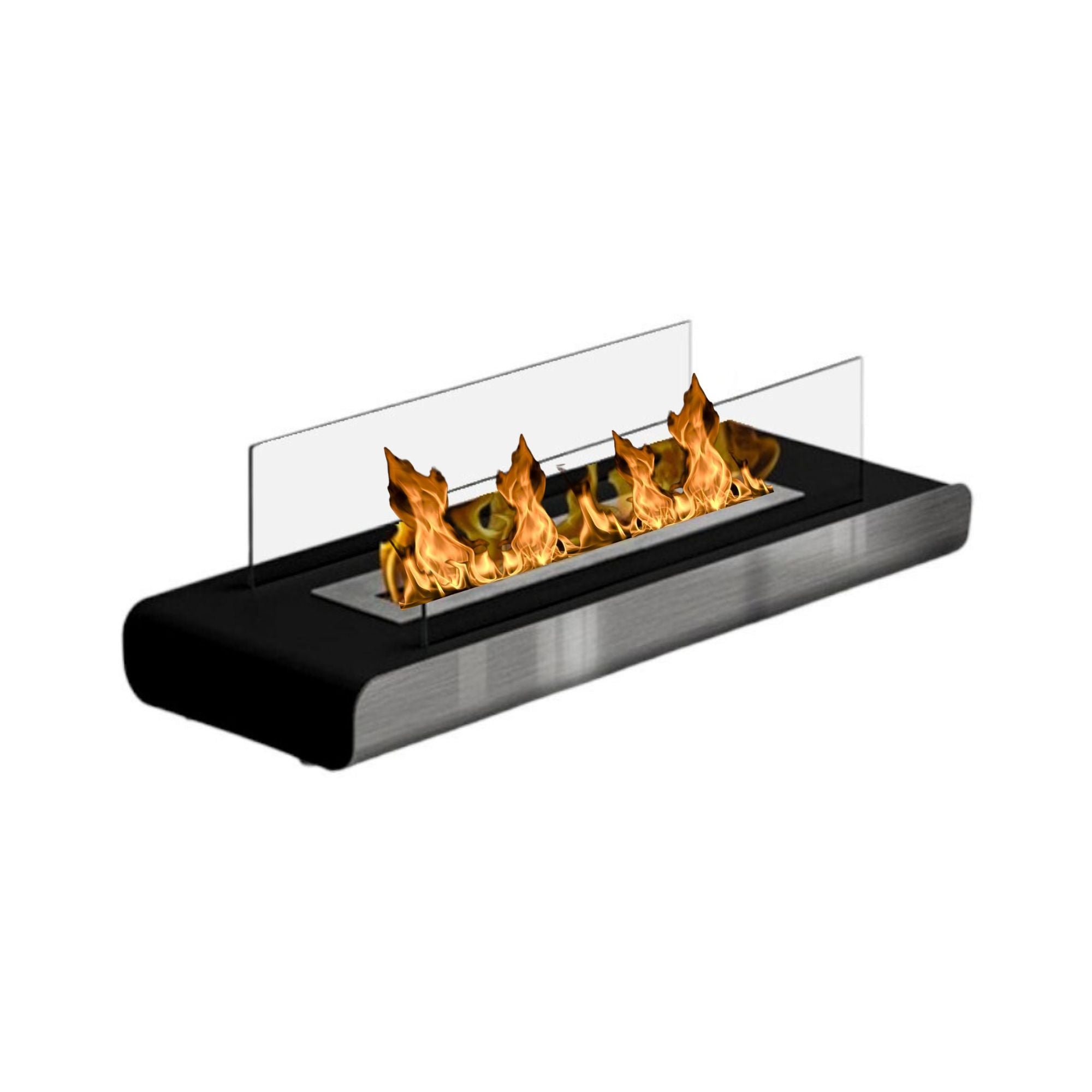 Fashion Black Bio-Ethanol Freestanding Table Fireplace