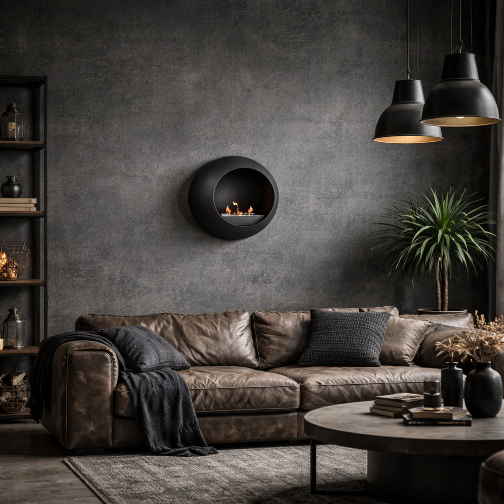 Morenza  Bio Ethanol Wandhaard D60 cm