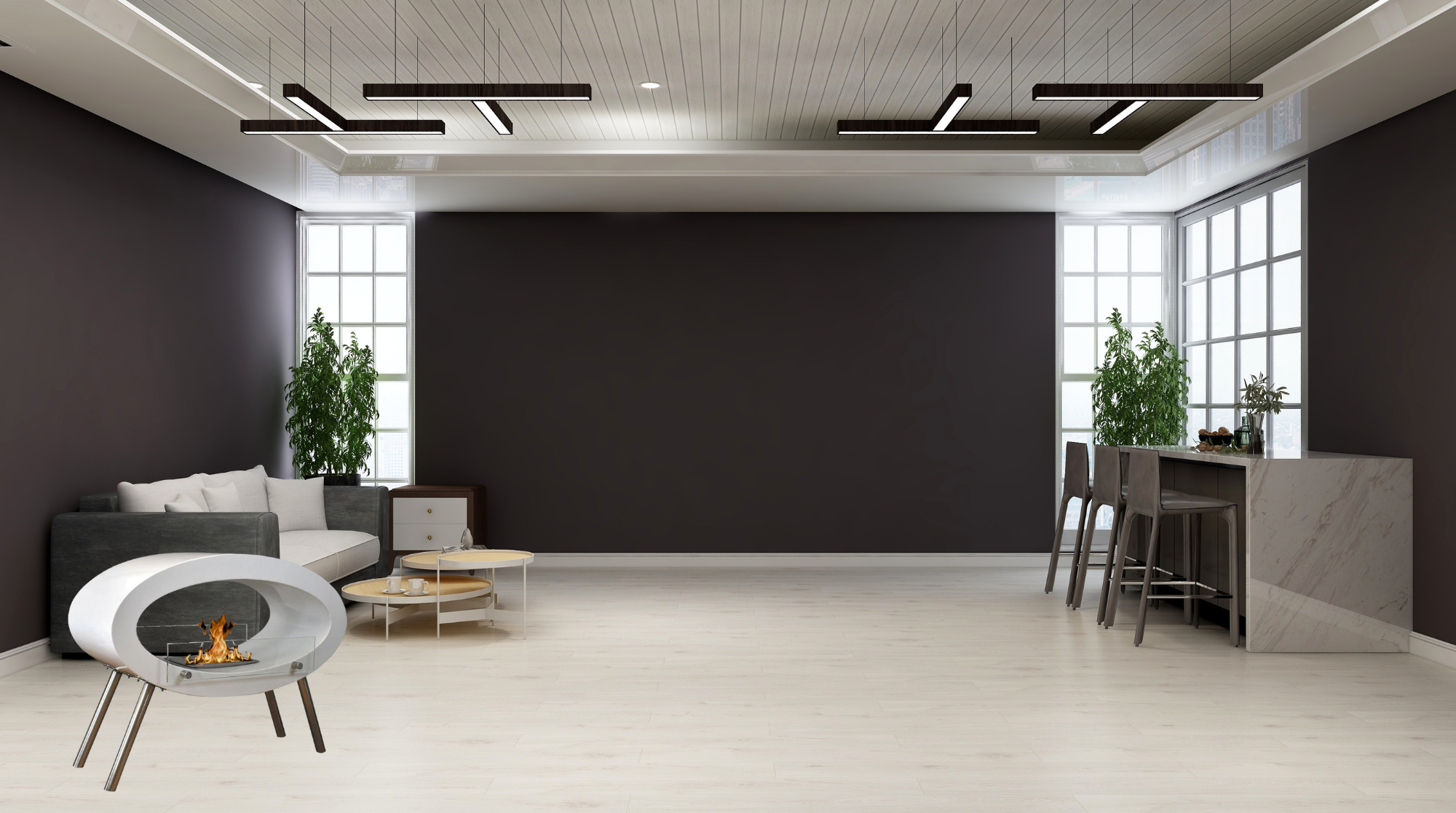 Mosian W Bio Ethanol Vrijstaand Haard 80 cm