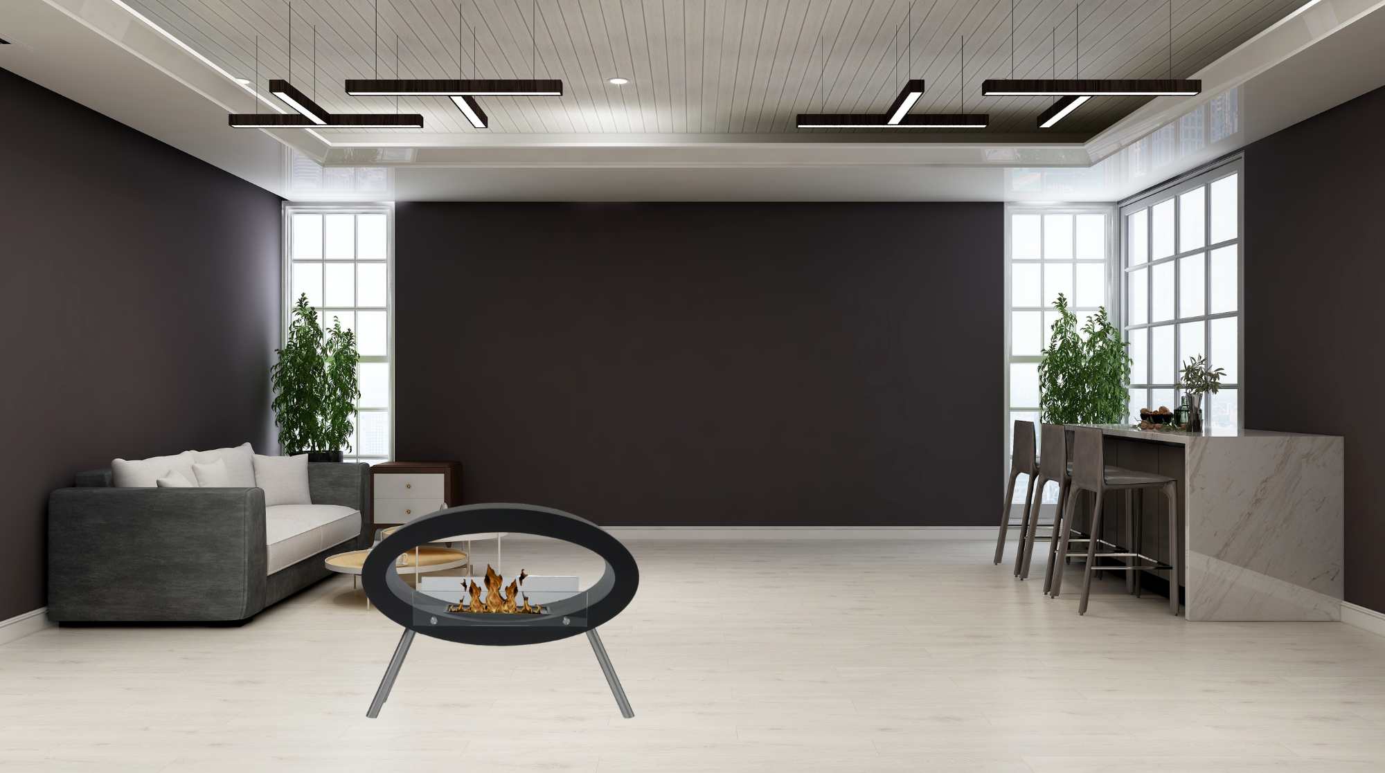 Mosian Z Bio Ethanol Vrijstaand Haard 80 cm
