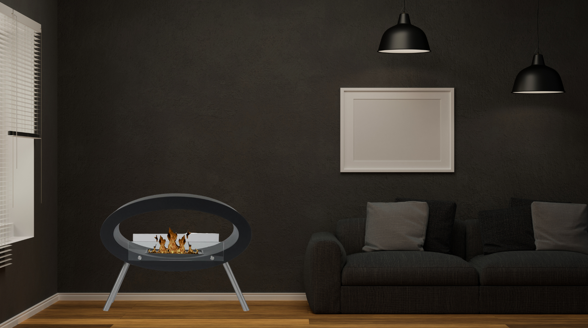 Mosian Z Bio Ethanol Vrijstaand Haard 80 cm