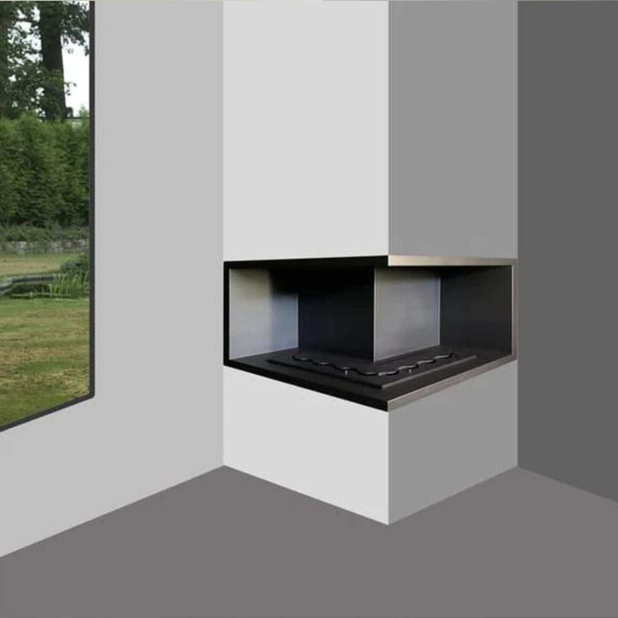 Nila Hoek Ultra Bio Built-in Fireplace