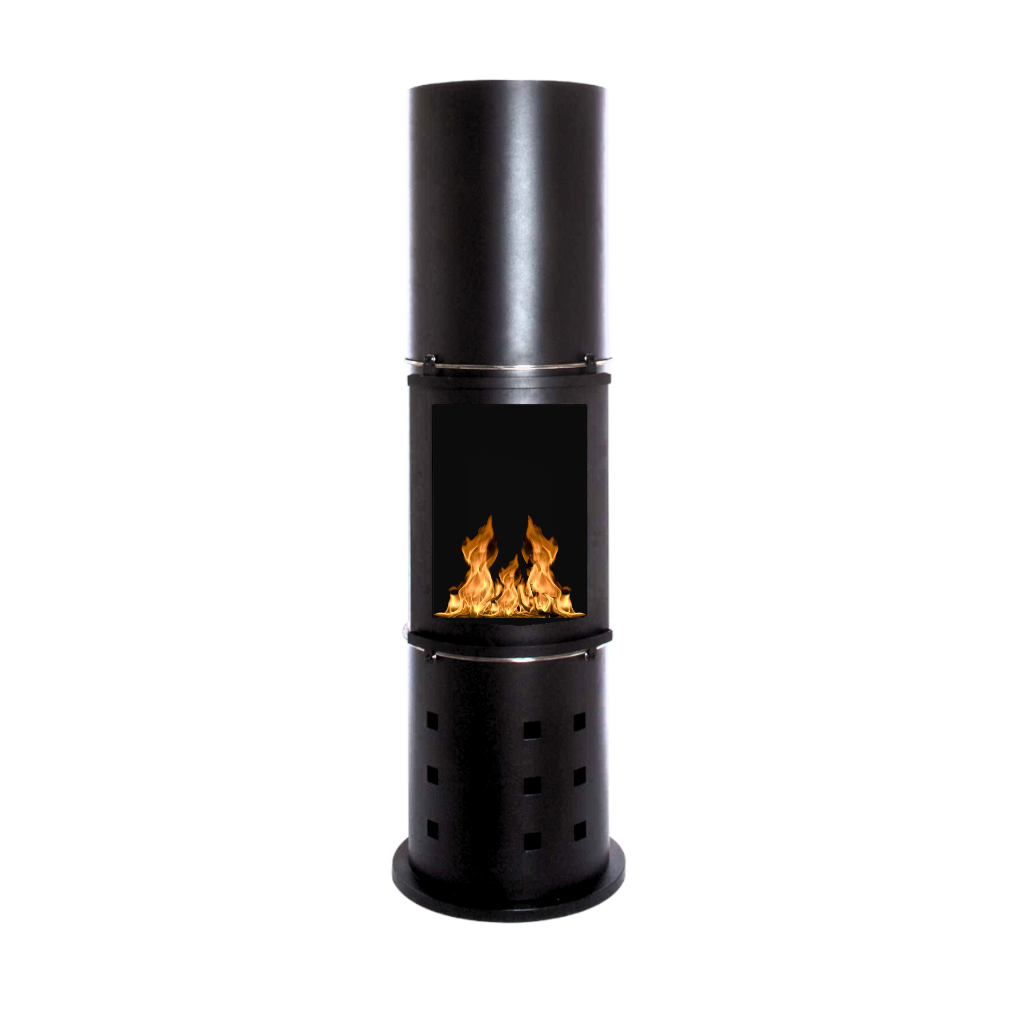 Nunuva Bio Ethanol Freestanding Fireplace 151 CM