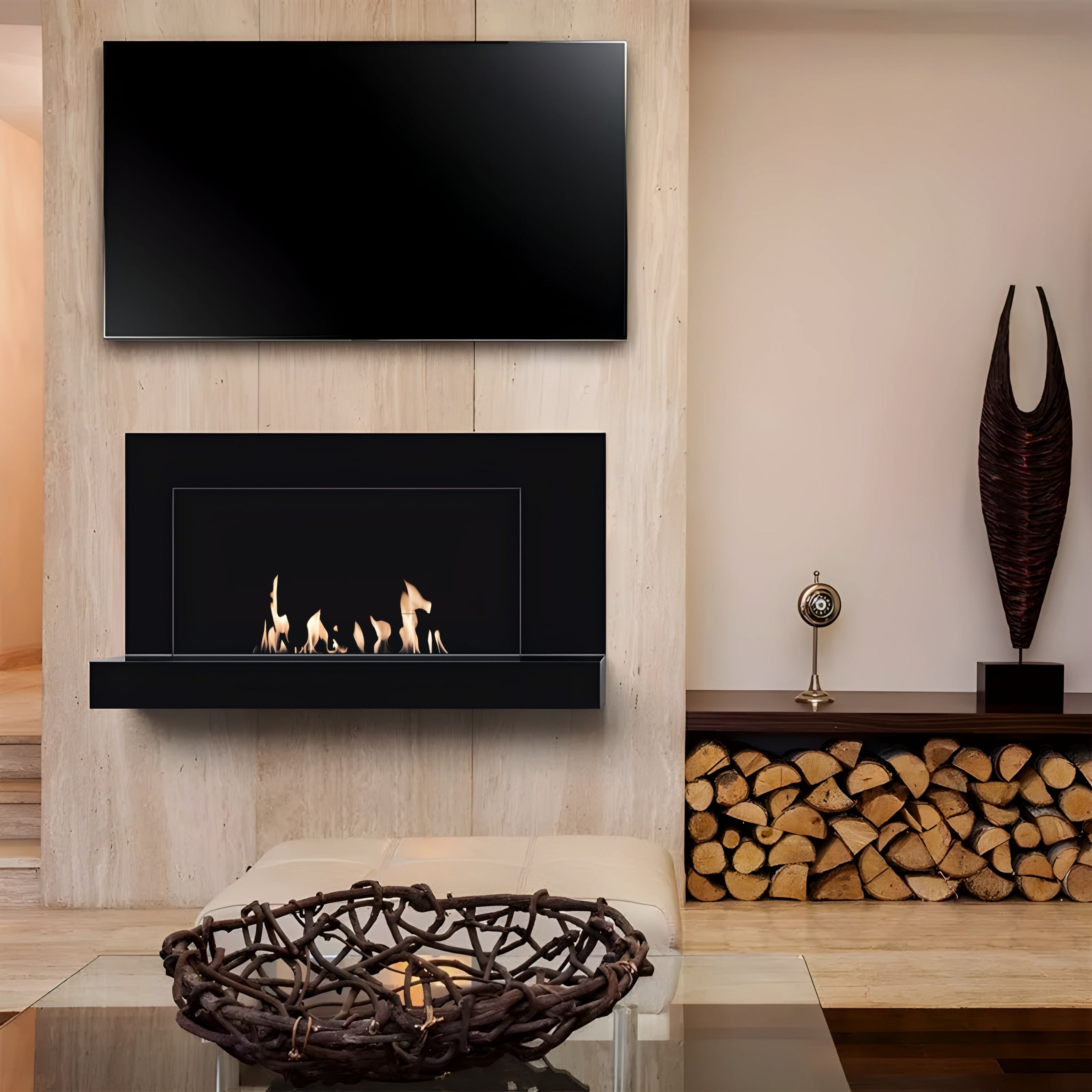 Osla Bio Ethanol Wandhaard 90 cm