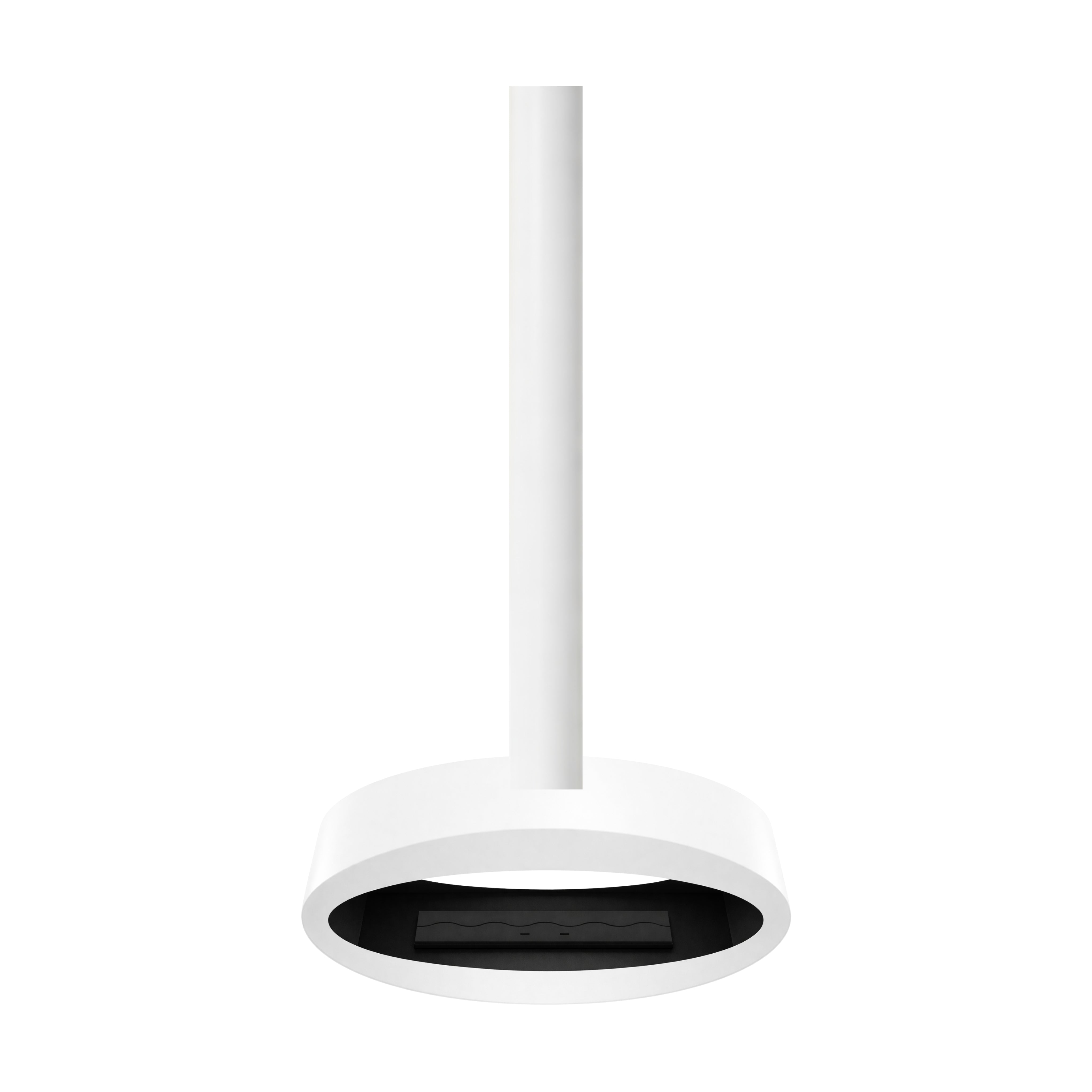 Ova Tube Wit Doorkijk Plafondhaard 100 cm