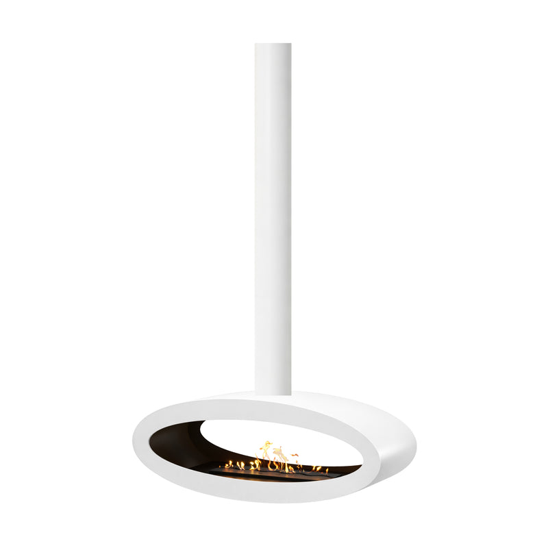 Ova Tube Wit Doorkijk Plafondhaard 100 cm
