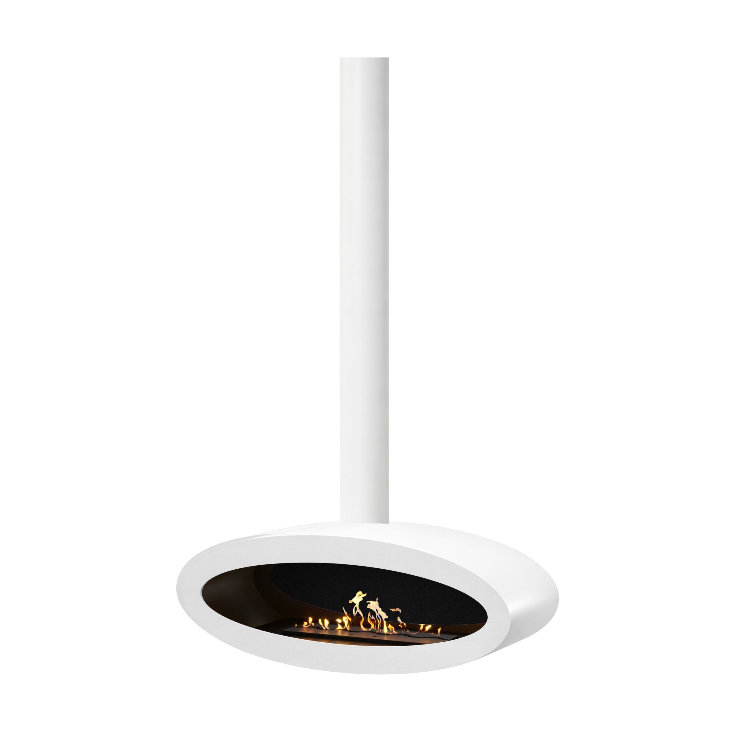 Ova Tube Wit Plafondhaard 100 cm