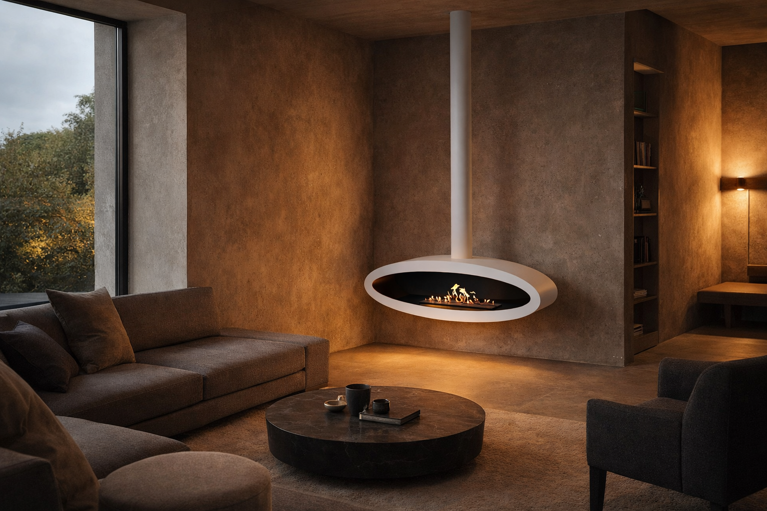 Ova Tube Wit Plafondhaard 120 cm